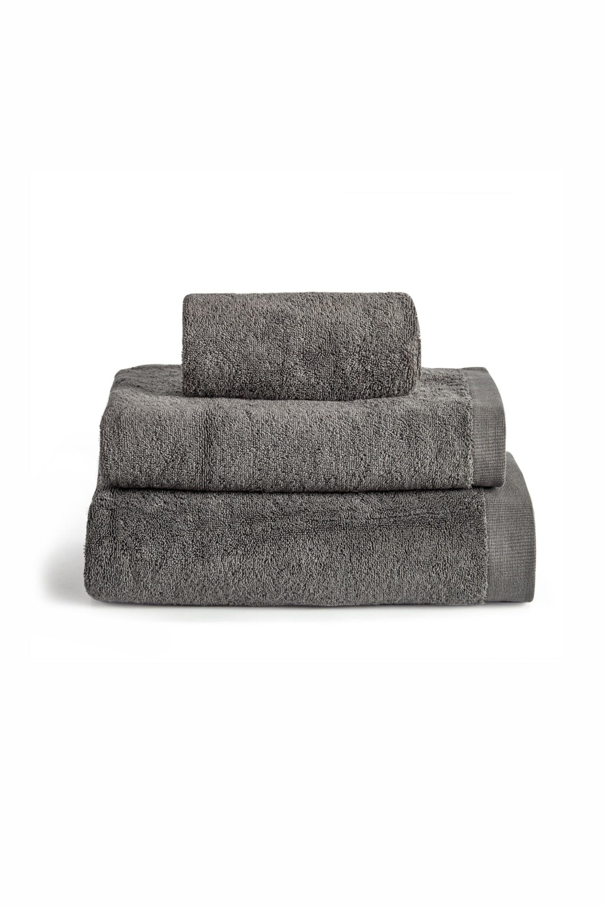 KENTIA Kentia πετσέτα προσώπου "Brand Grey" 50 x 100 cm - 000031321