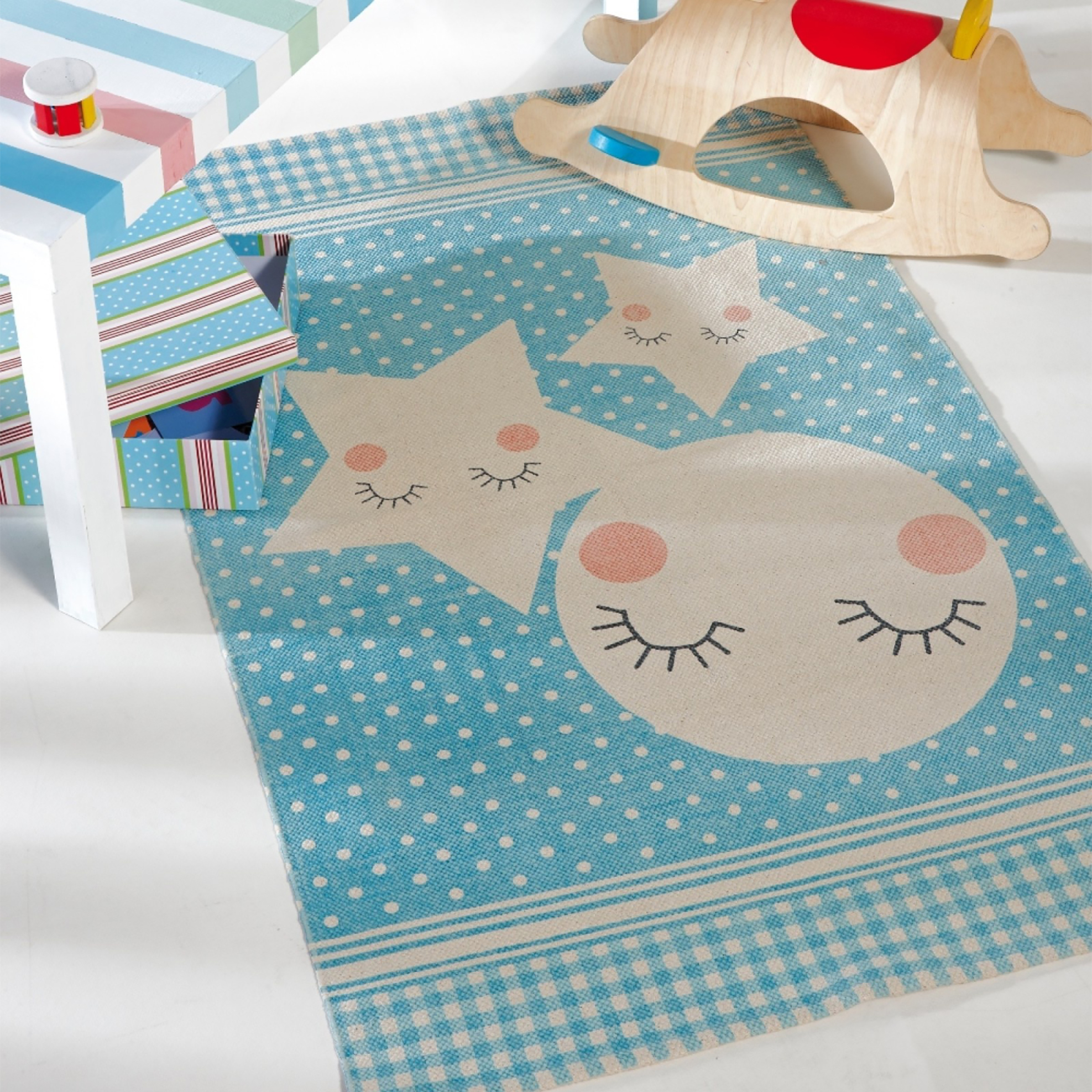 Kentia παιδικό χαλί με graphic print "Stilla" 80 x 140 - 000068153 φωτογραφία