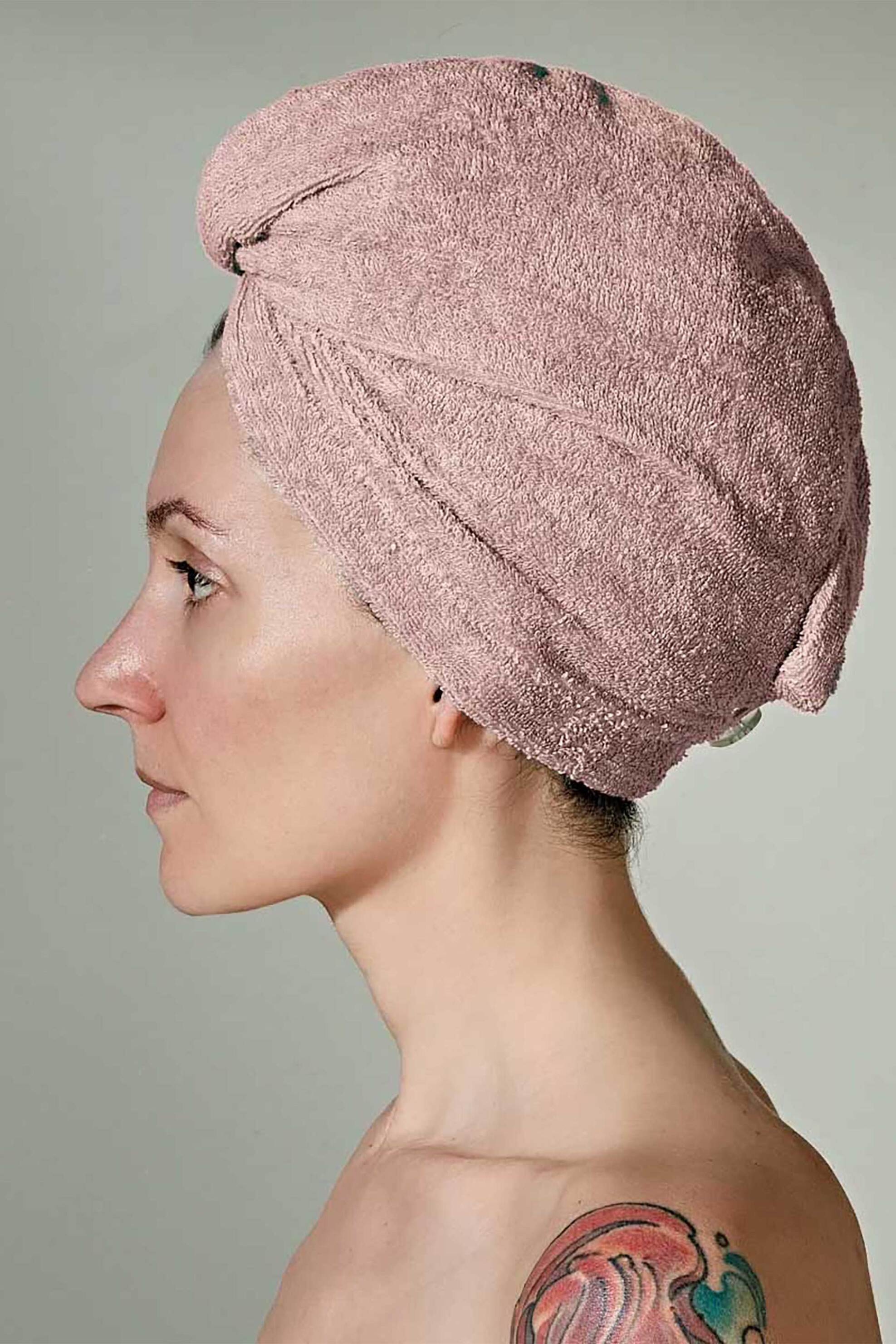 KENTIA Kentia πετσέτα μαλλιών "Turban 14" 64 x 24 x 8 cm - 000073193