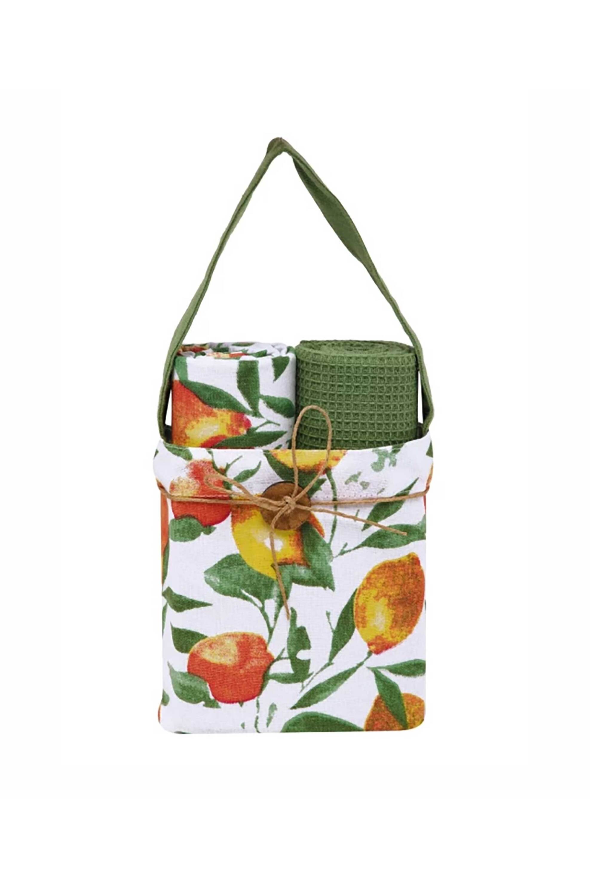 Kentia σετ πετσέτες κουζίνας με τσάντα "Toalla 252" (2 τεμάχια) - 000077676