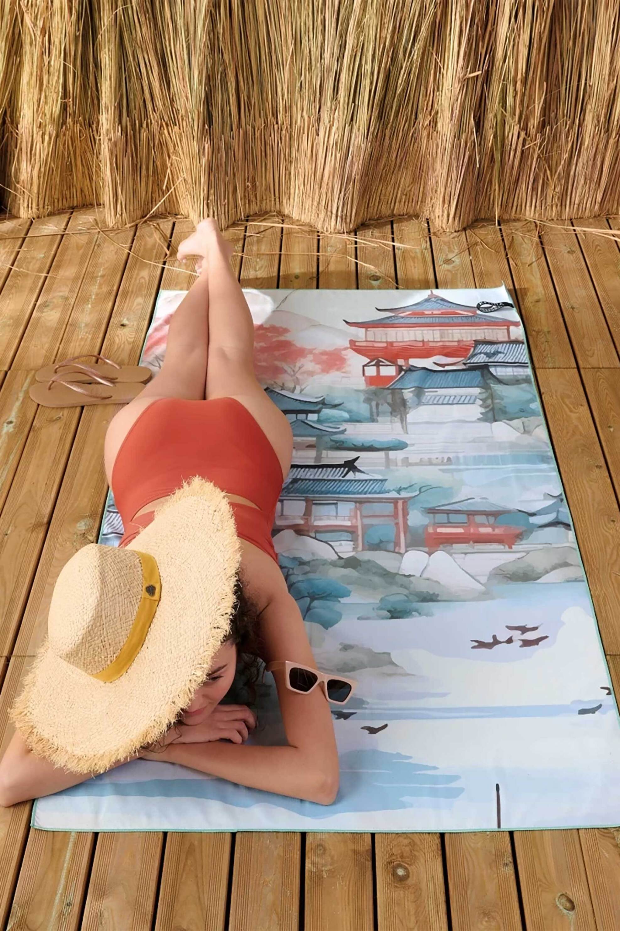 Kentia πετσέτα θαλάσσης microfiber "Resort 2516" 90 x 180 cm - 000077967 φωτογραφία