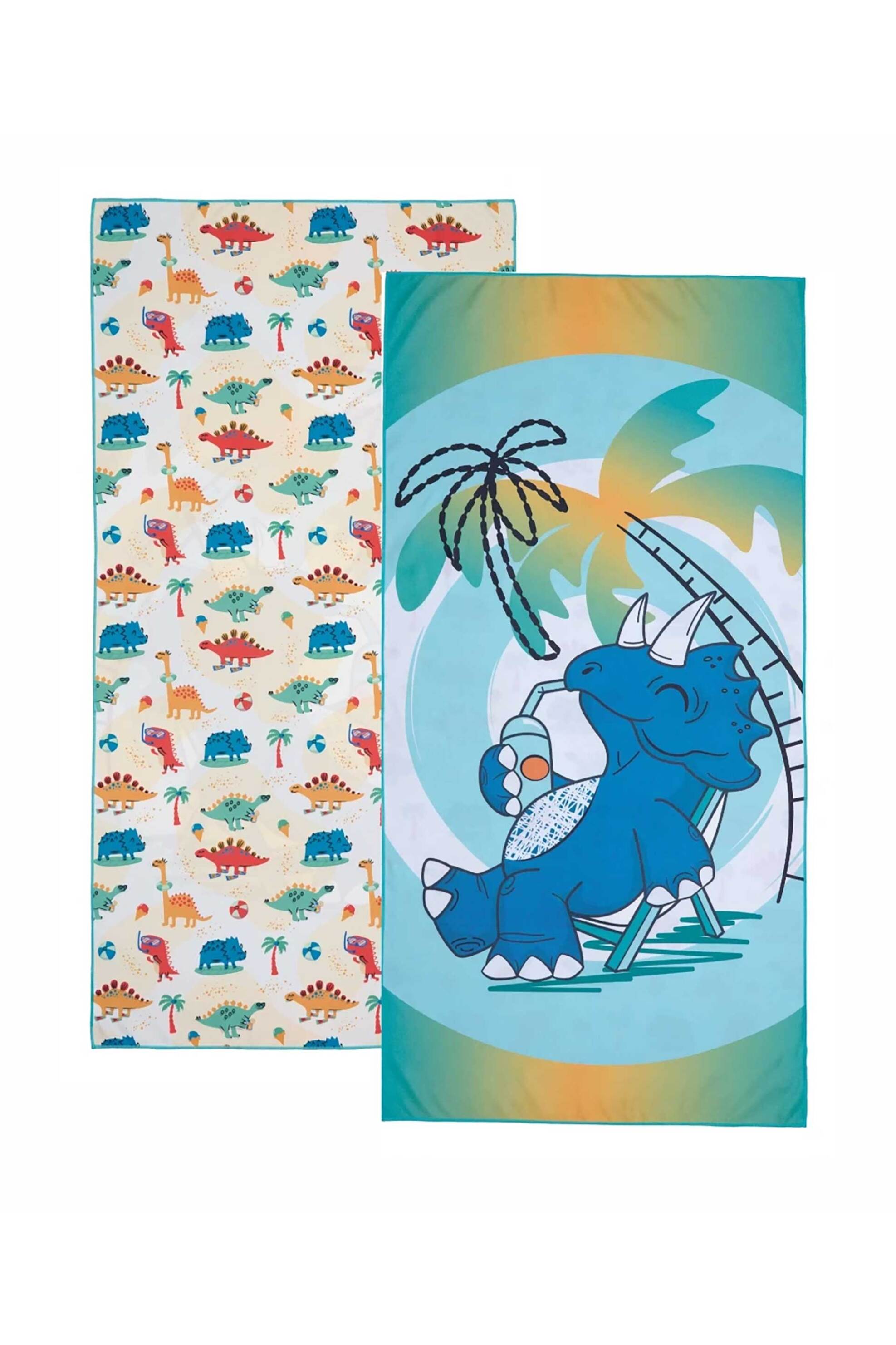 KENTIA Kentia παιδική πετσέτα θαλάσσης microfiber "Float 251" 70 x 140 cm - 000077970
