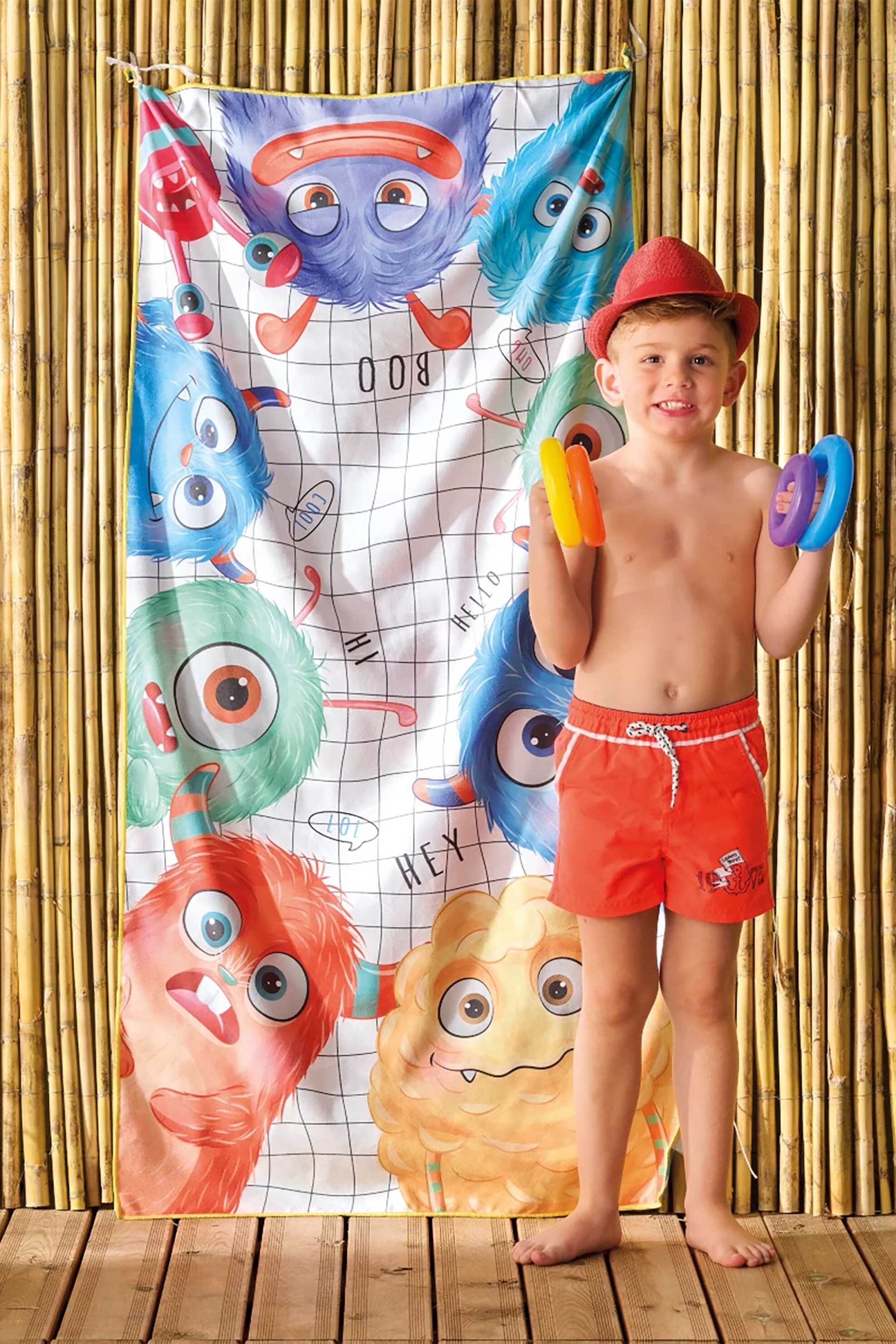 Kentia παιδική πετσέτα θαλάσσης microfiber "Float 253" 70 x 140 cm - 000077972 φωτογραφία