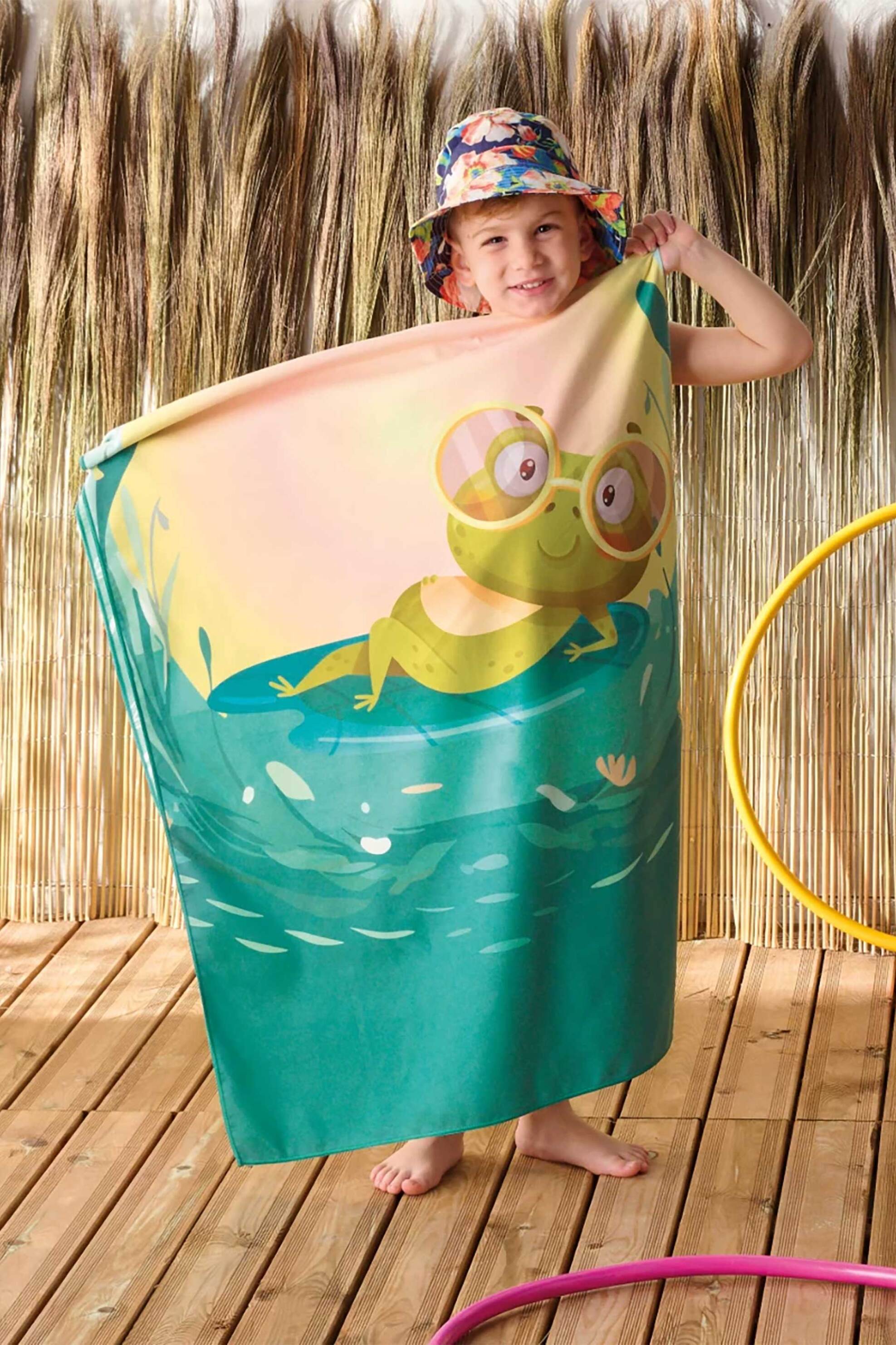 Kentia παιδική πετσέτα θαλάσσης microfiber "Float 254" 70 x 140 cm - 000077973 φωτογραφία