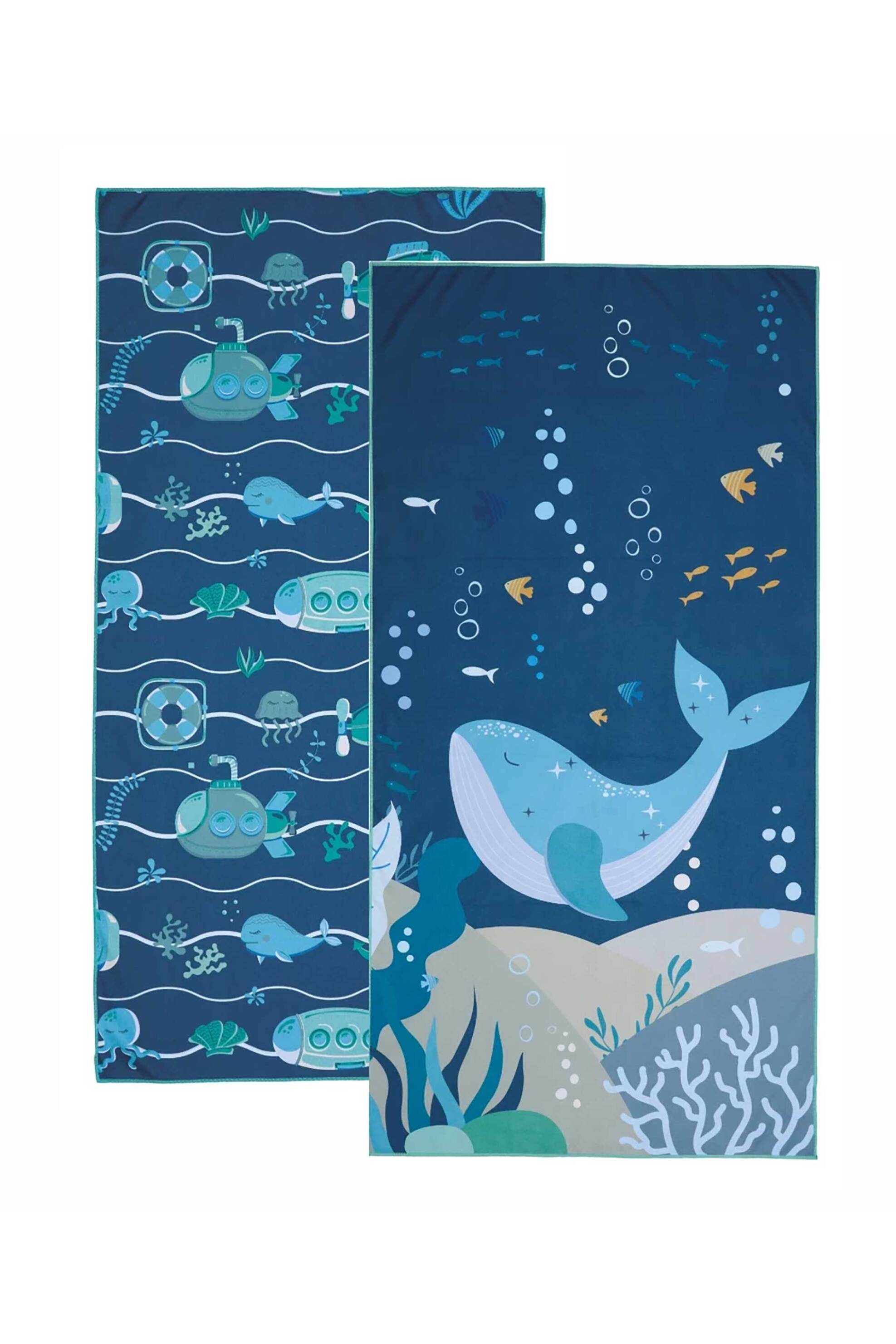 KENTIA Kentia παιδική πετσέτα θαλάσσης microfiber "Float 255" 70 x 140 cm - 000077974
