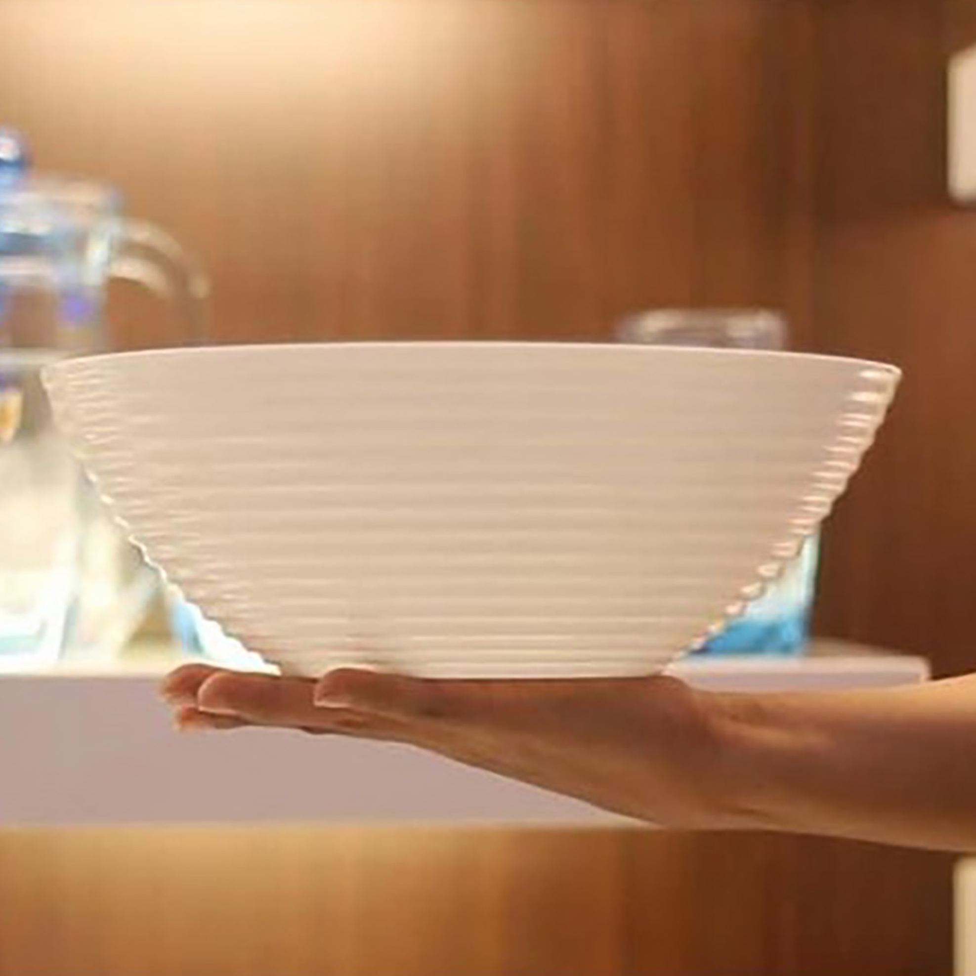 Luminarc σαλατιέρα με ανάγλυφο σχέδιο 27 cm "Harena" - L2970 φωτογραφία
