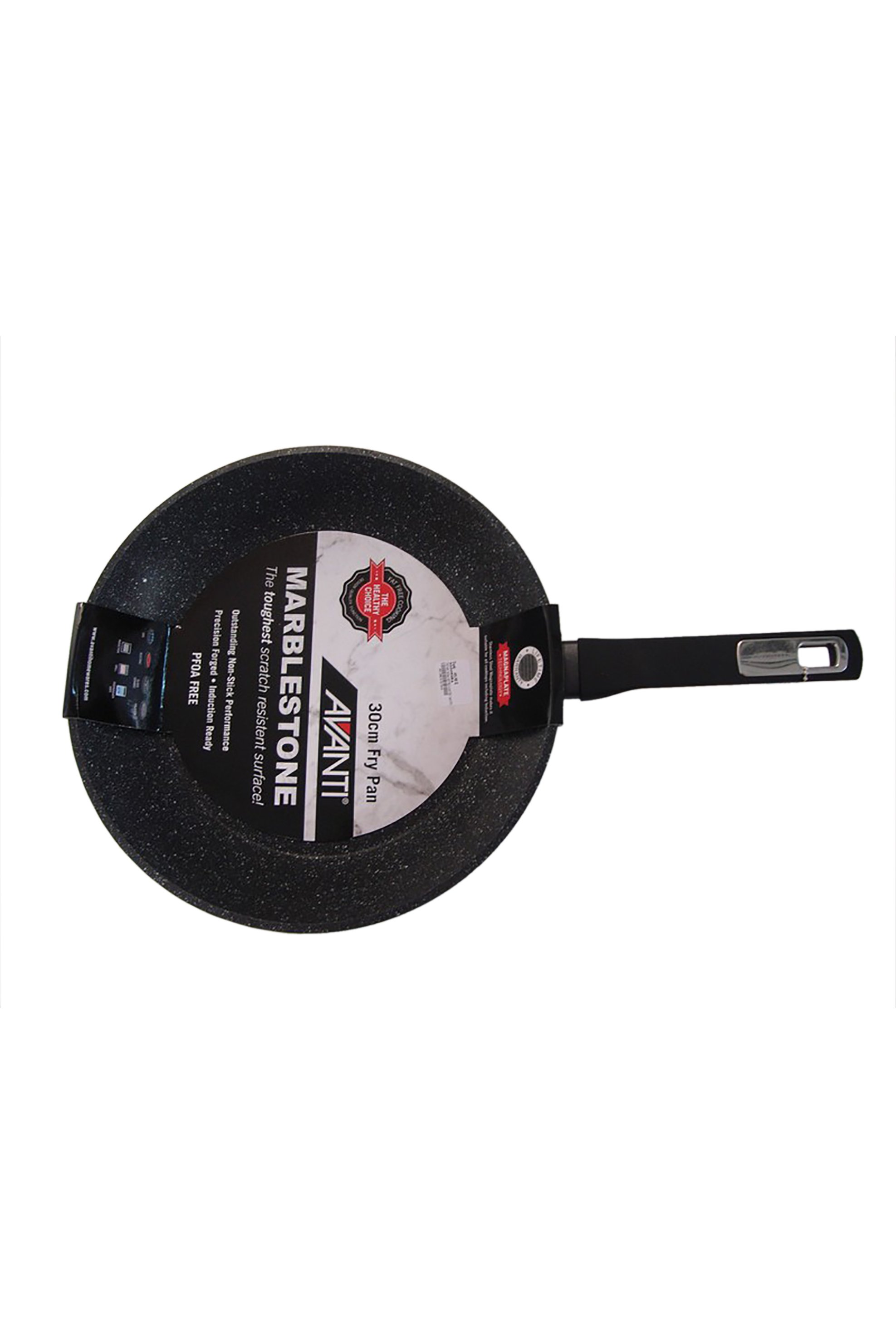 Cook-Shop τηγάνι αντικολλητικό μαύρο "Marblestone" 30 cm - 30003967