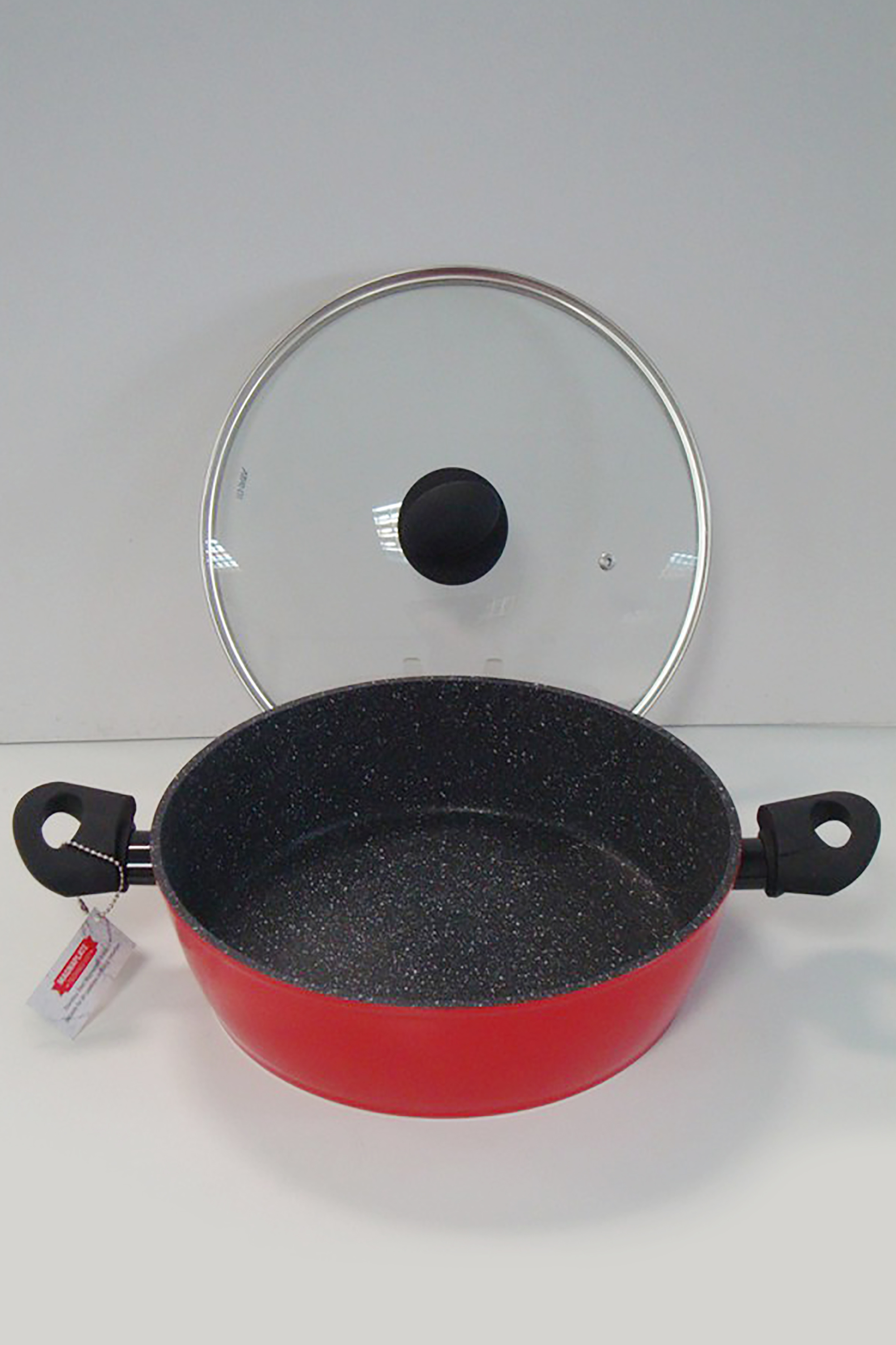 Home > ΚΟΥΖΙΝΑ > Μαγειρικά Σκεύη Cook-Shop πλακερό αντικολλητικό κόκκινο "Marblestone" 30 cm - 30003964