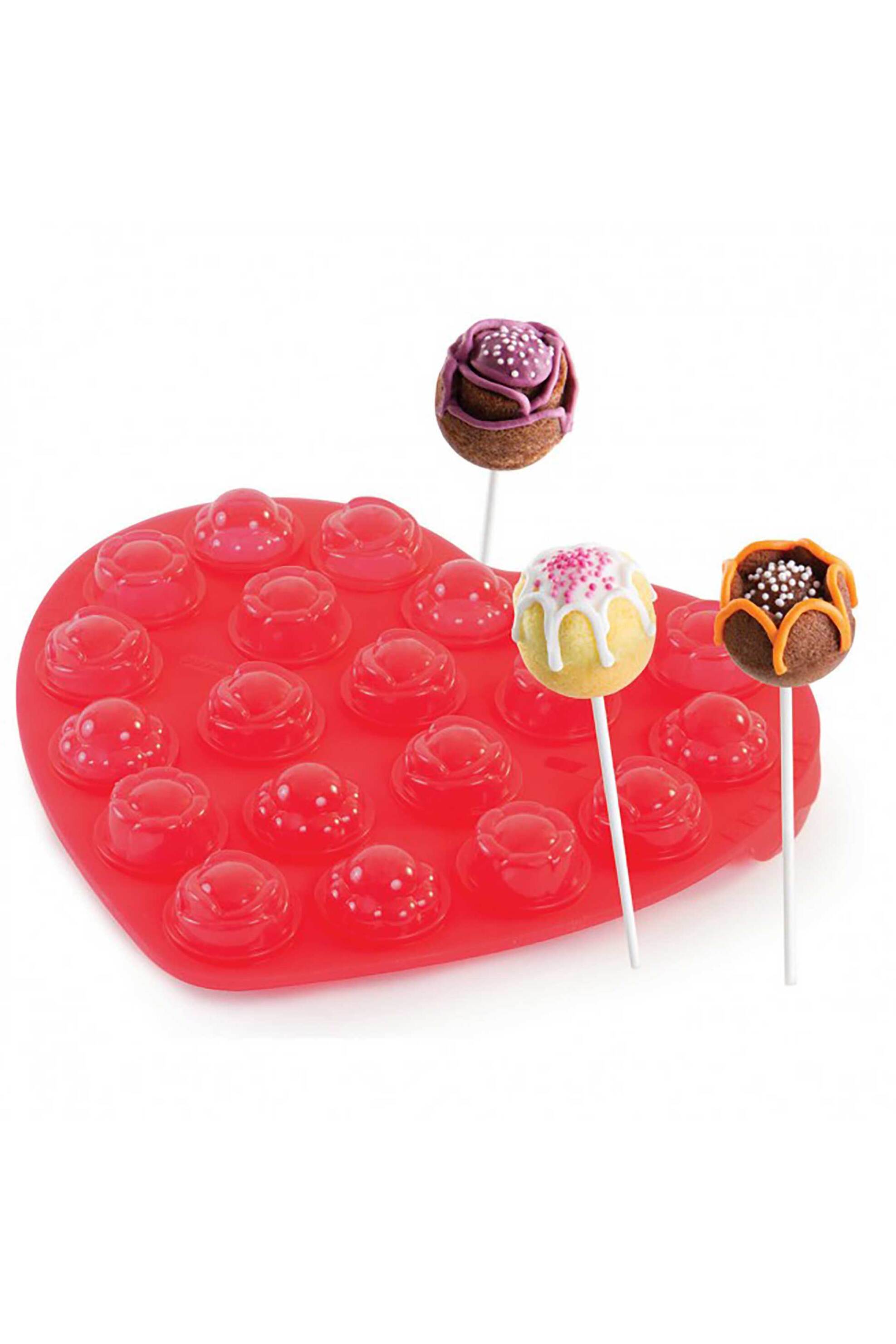 CASA DI MARVA Marva φόρμα σιλικόνης με 24 ξυλάκια "Sweet Pops" - 8029248276628