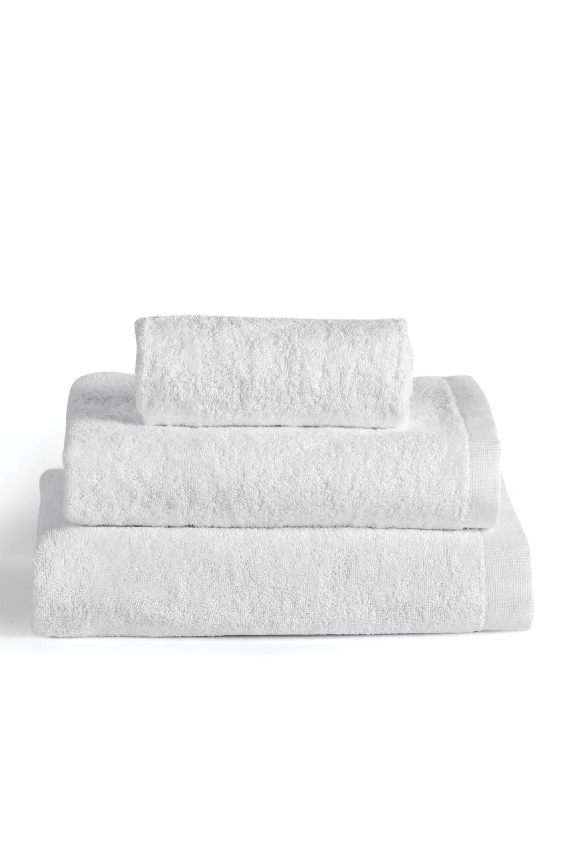 Kentia πετσέτα χεριών μονόχρωμη "Brand Snow" 30 x 30 cm - 000028427