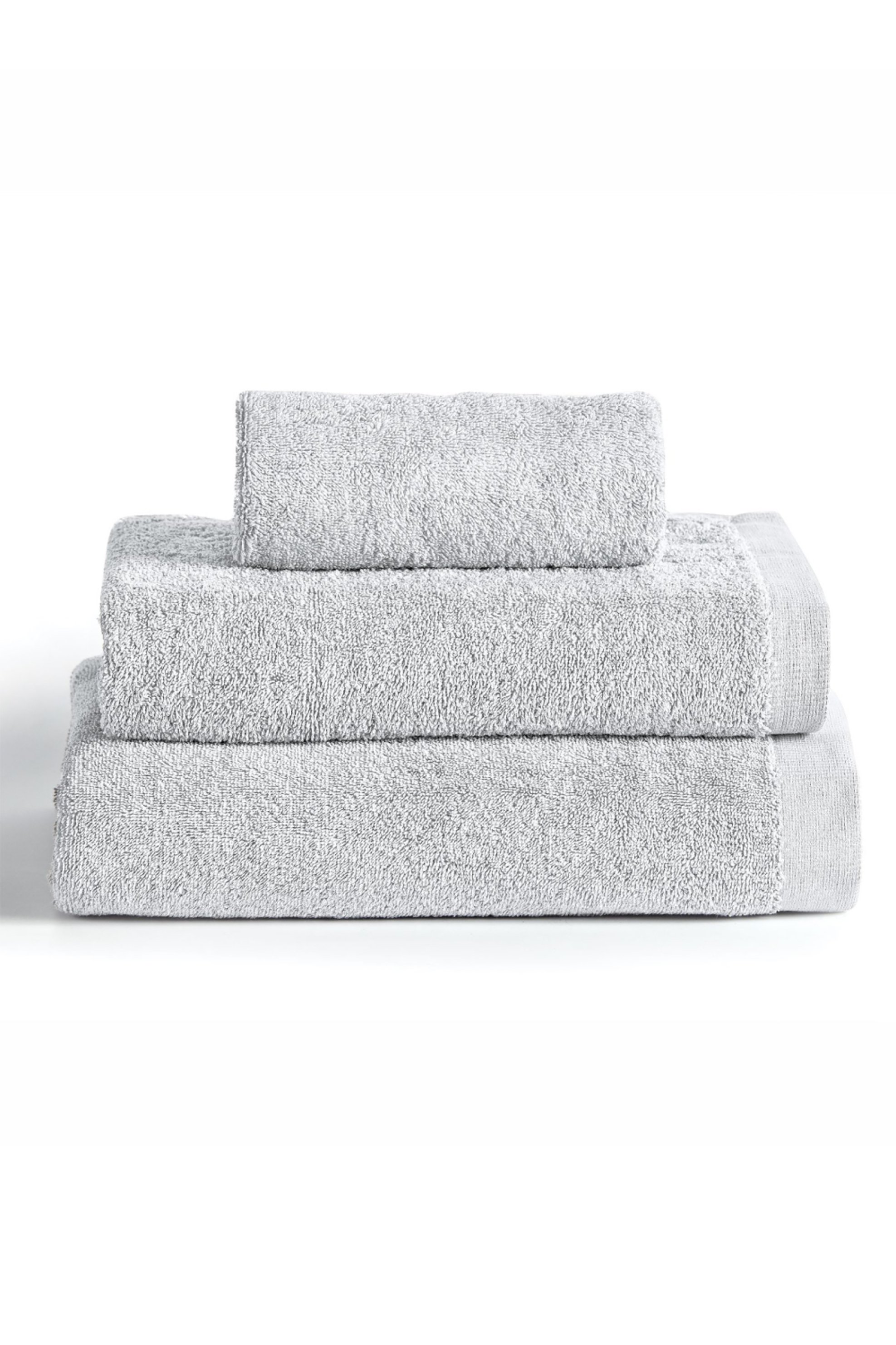 Kentia πετσέτα χεριών μονόχρωμη "Brand Silver" 40 x 60 cm - 000044064