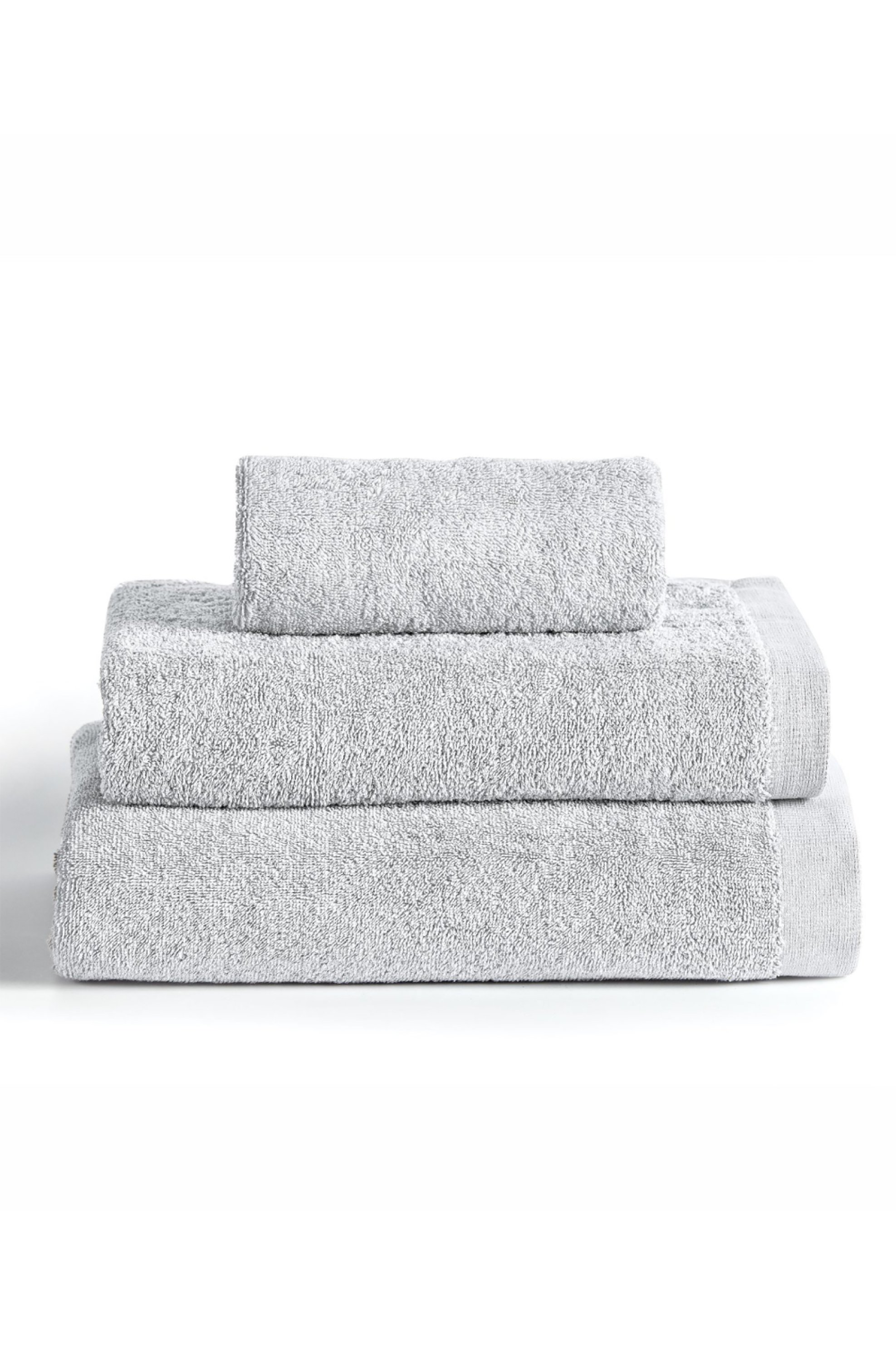 Kentia πετσέτα προσώπου μονόχρωμη "Brand Silver" 50 x 100 cm - 000044063