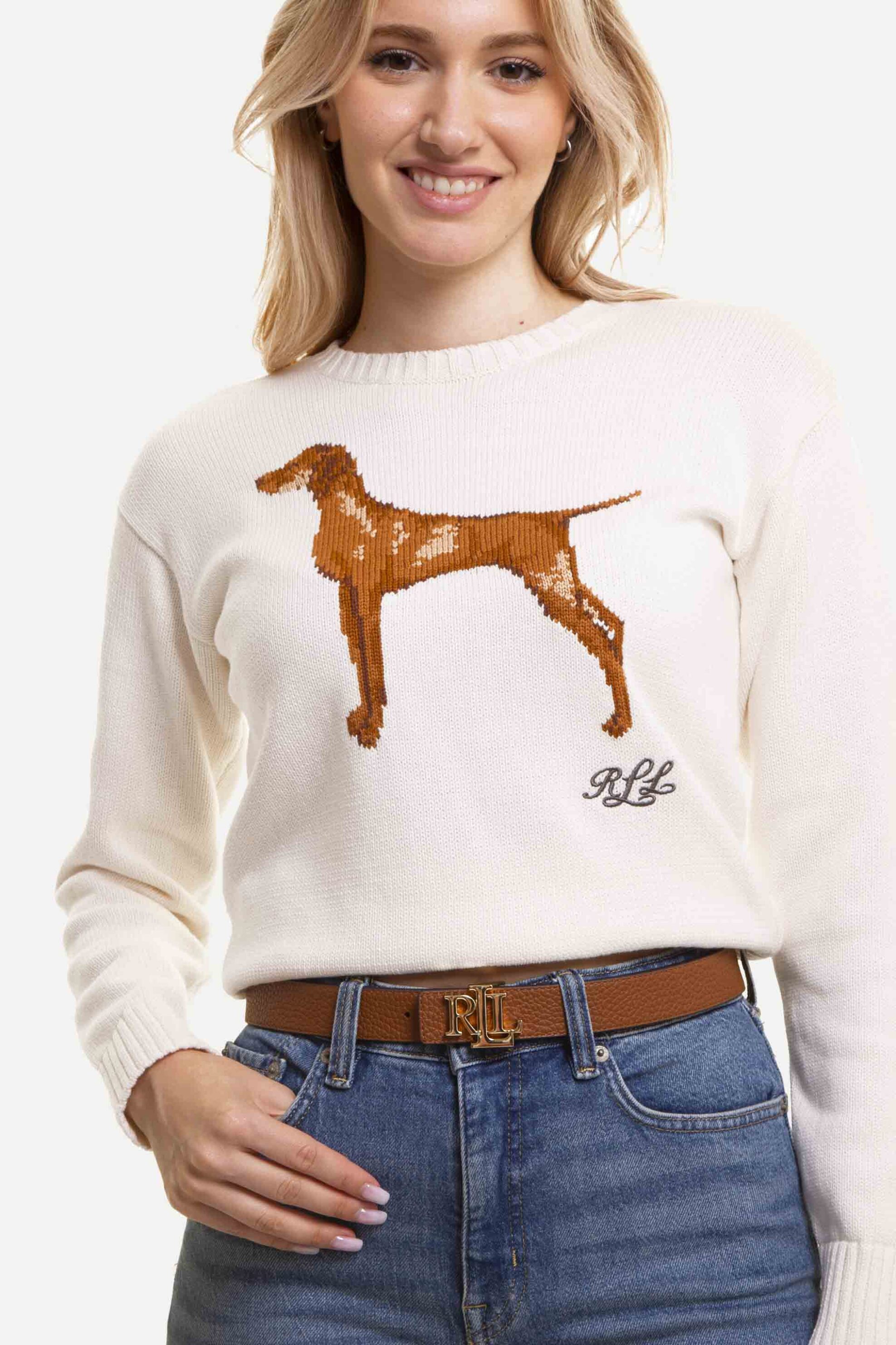 LAUREN RALPH LAUREN Lauren Ralph Lauren γυναικεία ζώνη διπλής όψης με αγκράφα το μονόγραμμα - 412912039002 Ταμπά