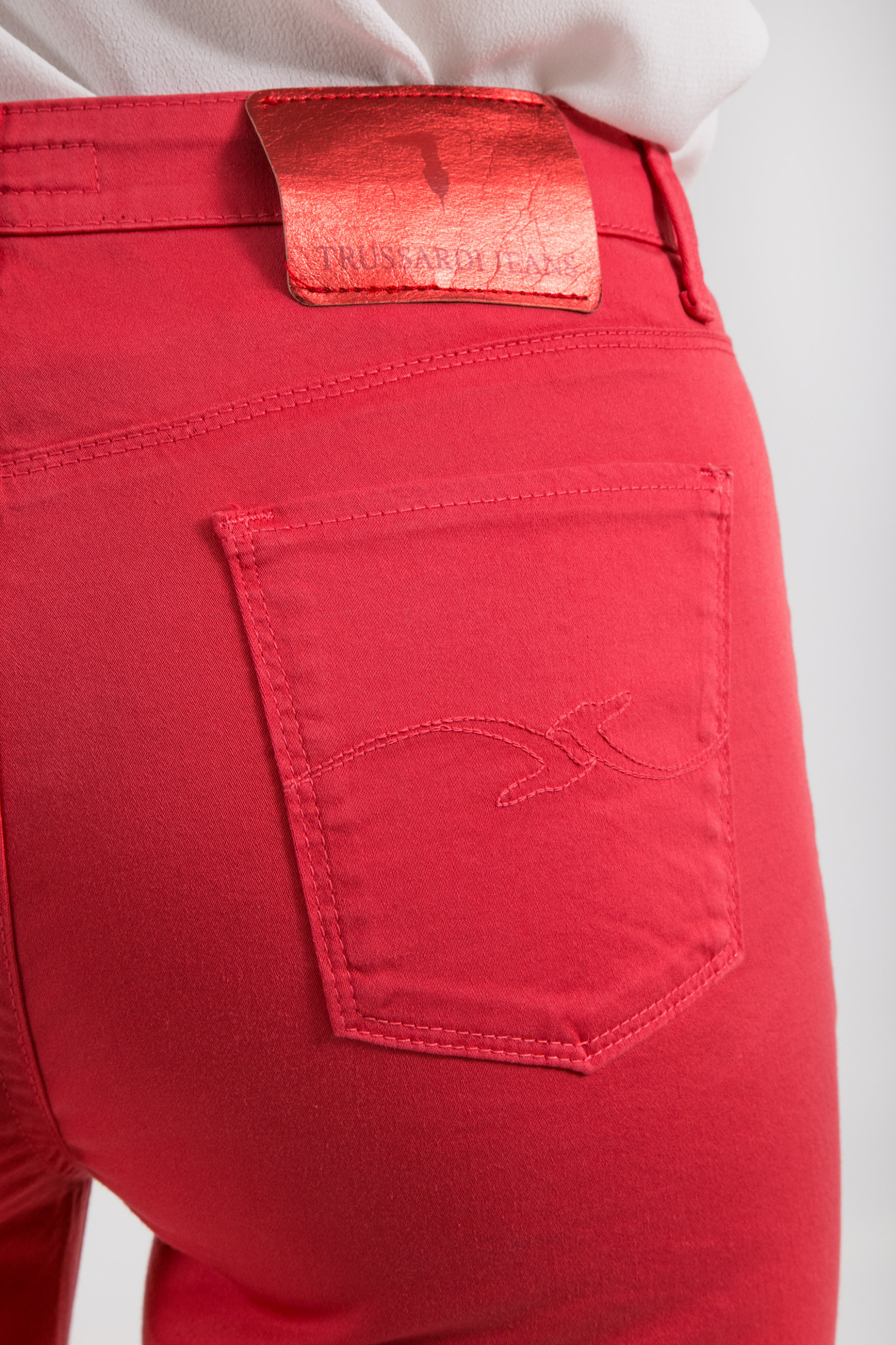 Γυναικείο Παντελόνι Trussardi - 56596C53 Κόκκινο