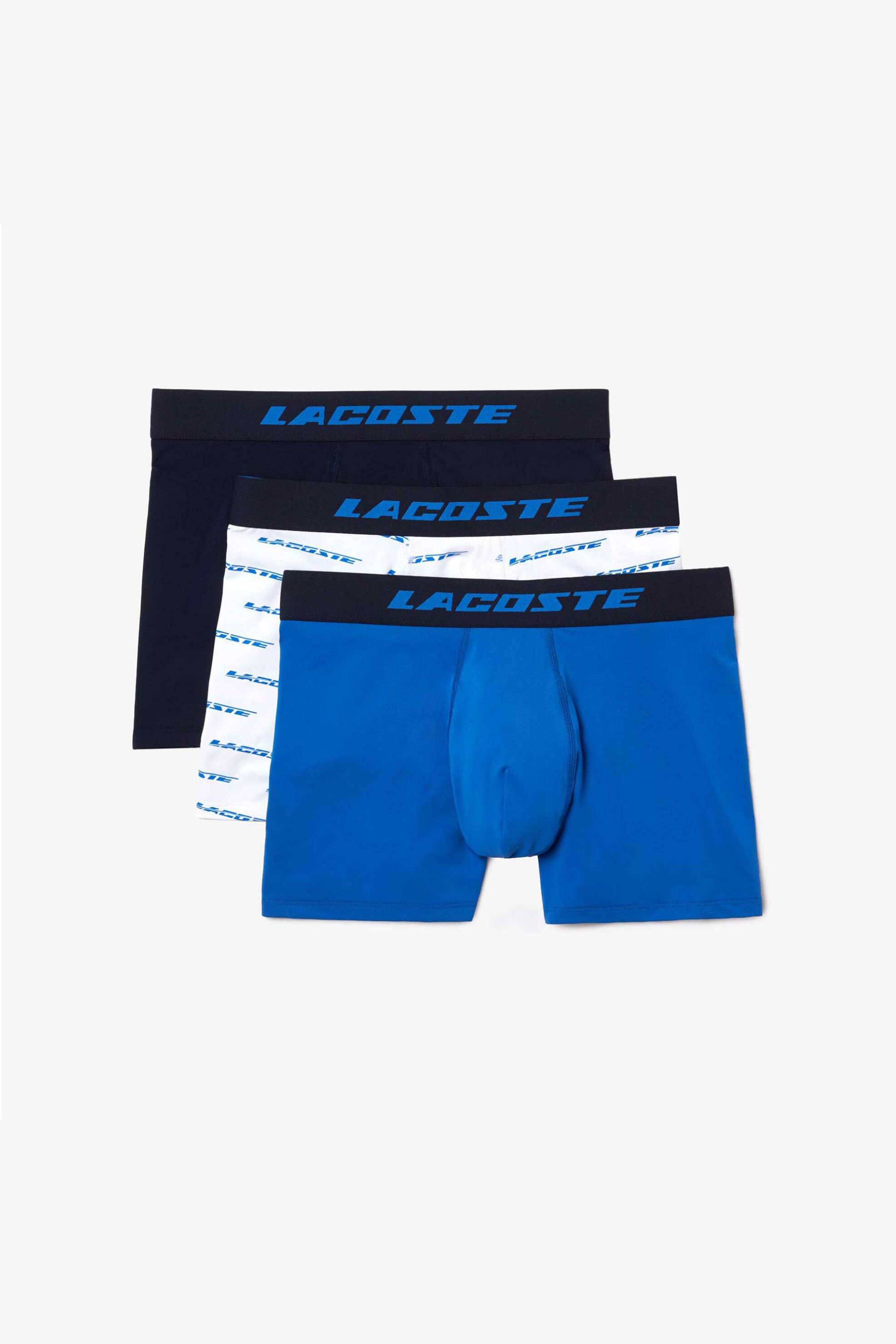 LACOSTE Lacoste σετ ανδρικά εσώρουχα με λογότυπο (3 τεμάχια) - 5H5916 Μπλε