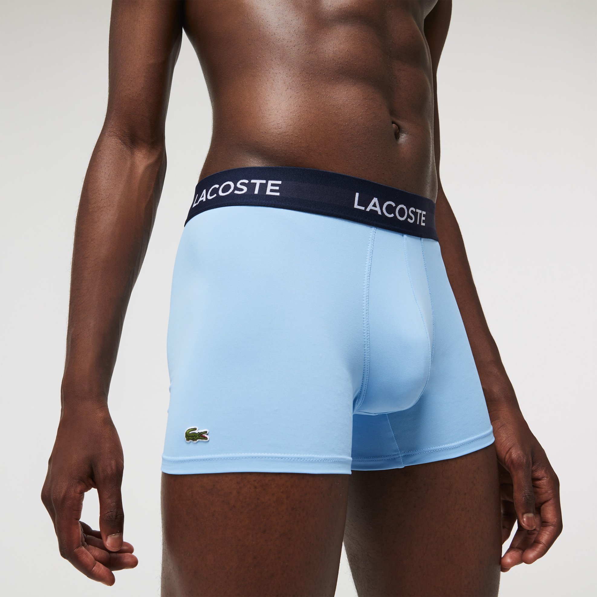 Lacoste σετ ανδρικά εσώρουχα trunk με λογότυπο στο λάστιχο (3 τεμάχια) - 5H9623 φωτογραφία