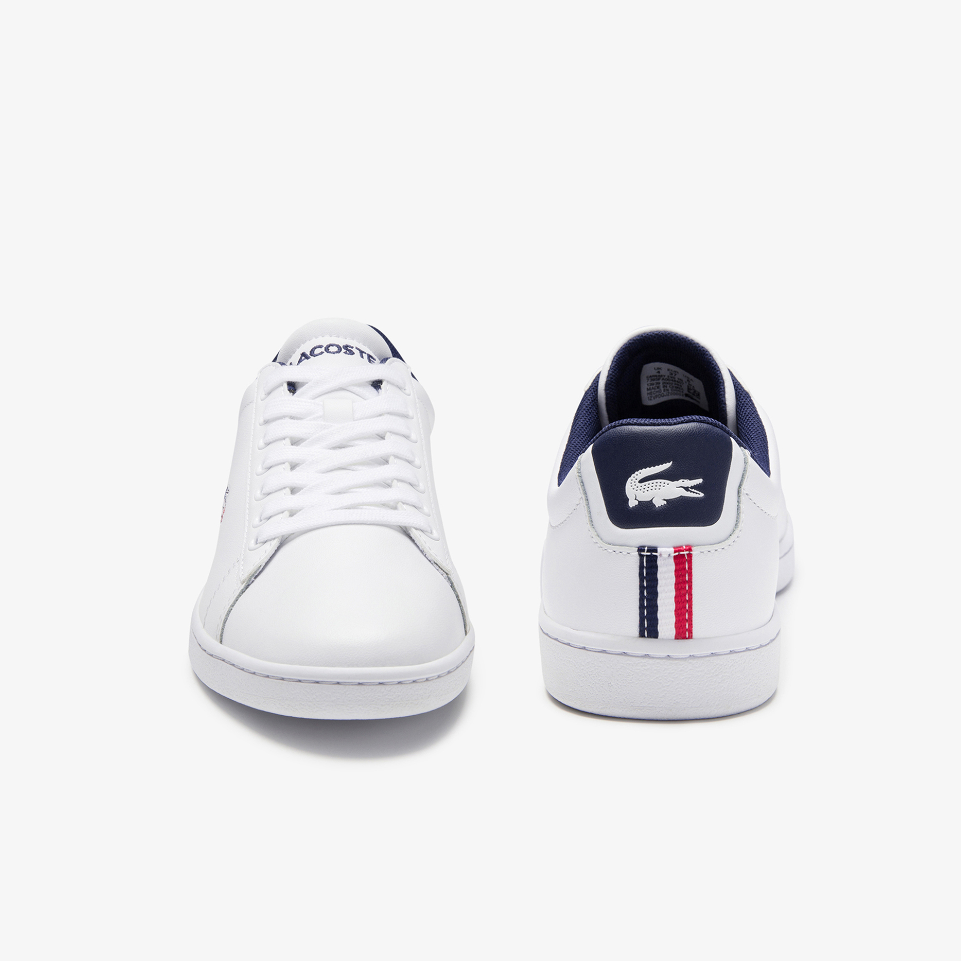 Lacoste Γυναικεία Sneakers Carnaby Evo Tricolore - 39Sfa0048407 Λευκό