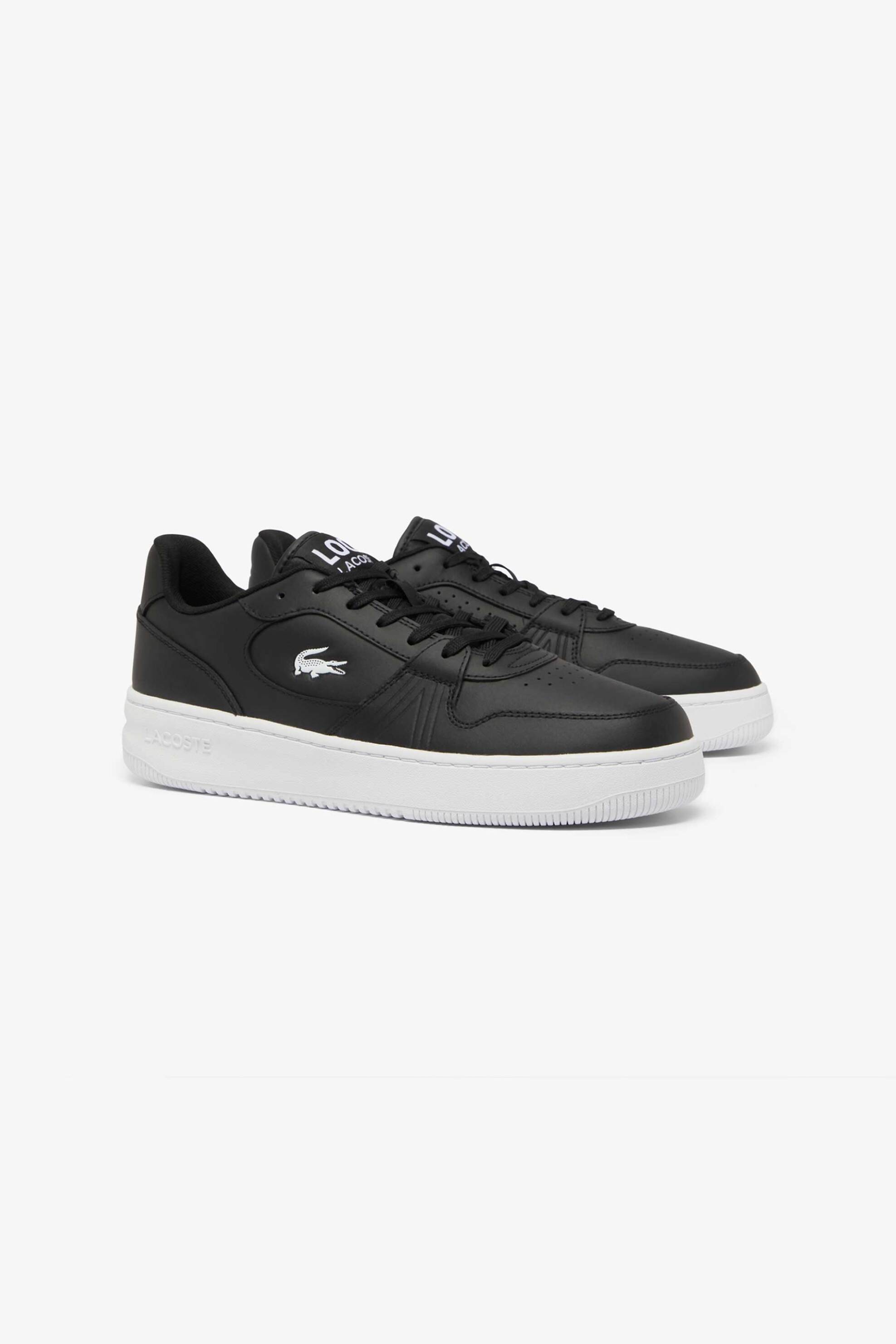 LACOSTE Lacoste ανδρικά δερμάτινα sneakers ''L001' - 48SMA0018312 Μαύρο