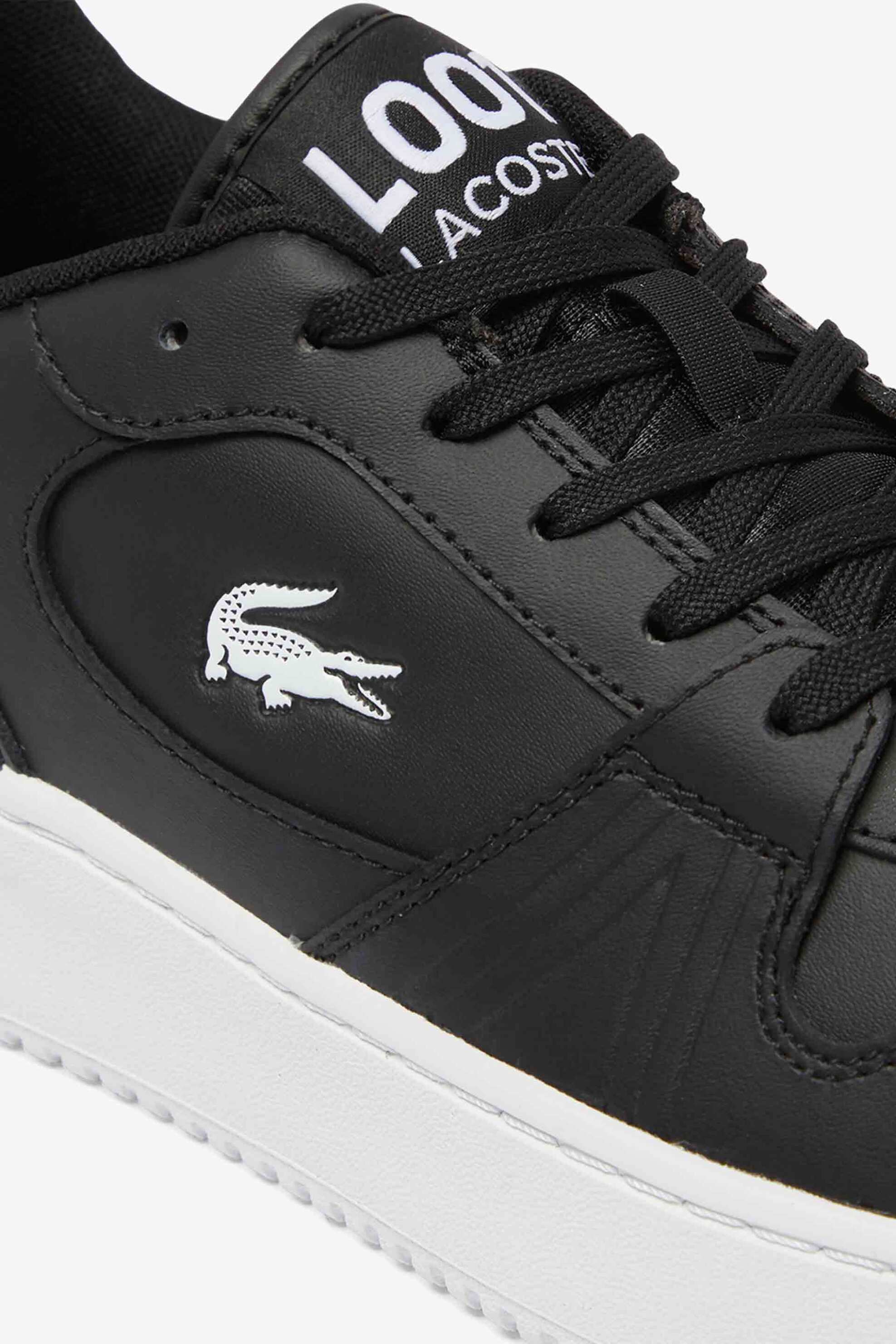 Lacoste ανδρικά δερμάτινα sneakers ''L001' - 48SMA0018312 Μαύρο φωτογραφία