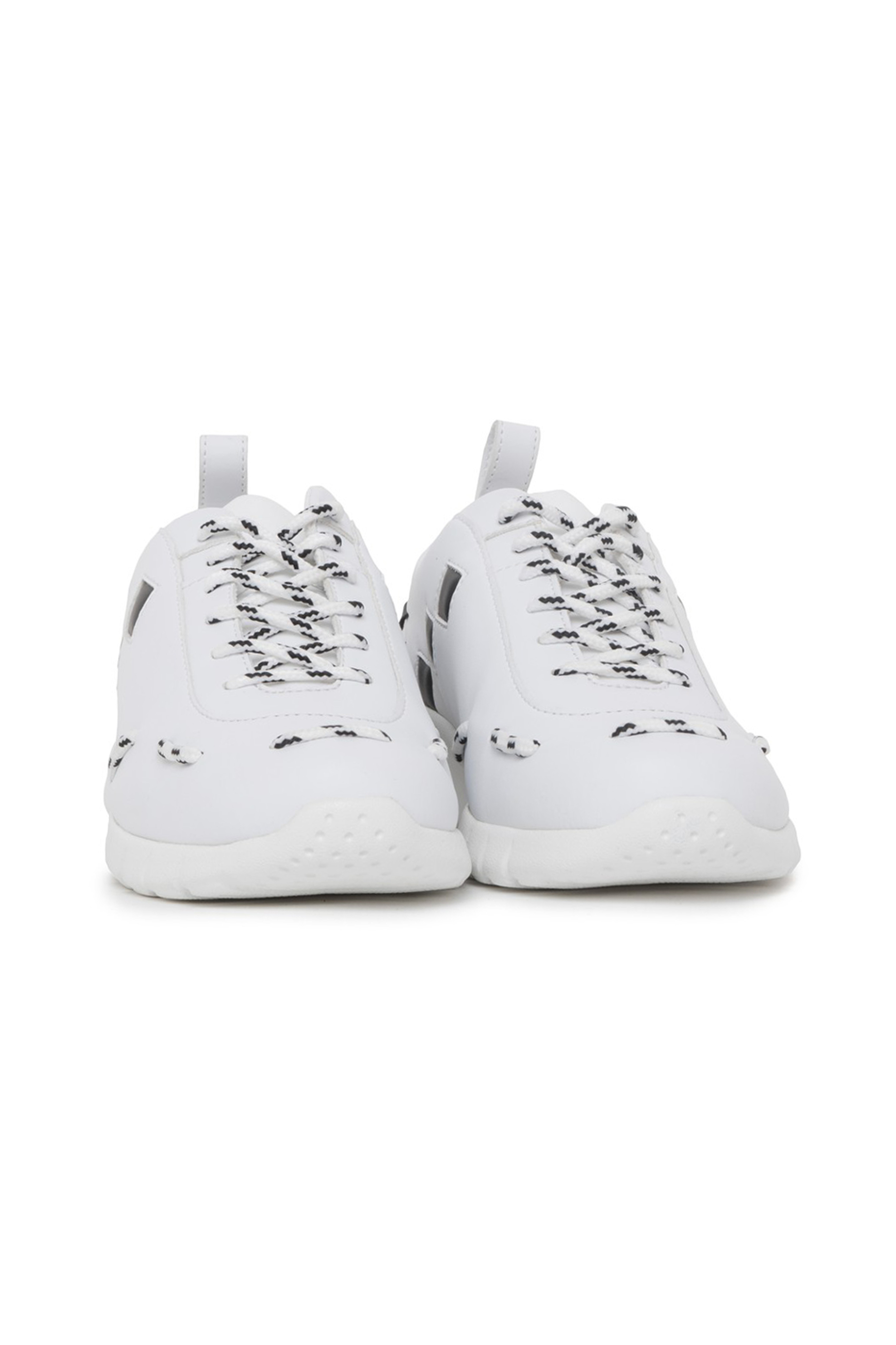 Trussardi ανδρικά sneakers με contrast λεπτομέρειες - 77A00138-9Y099999 Λευκό φωτογραφία