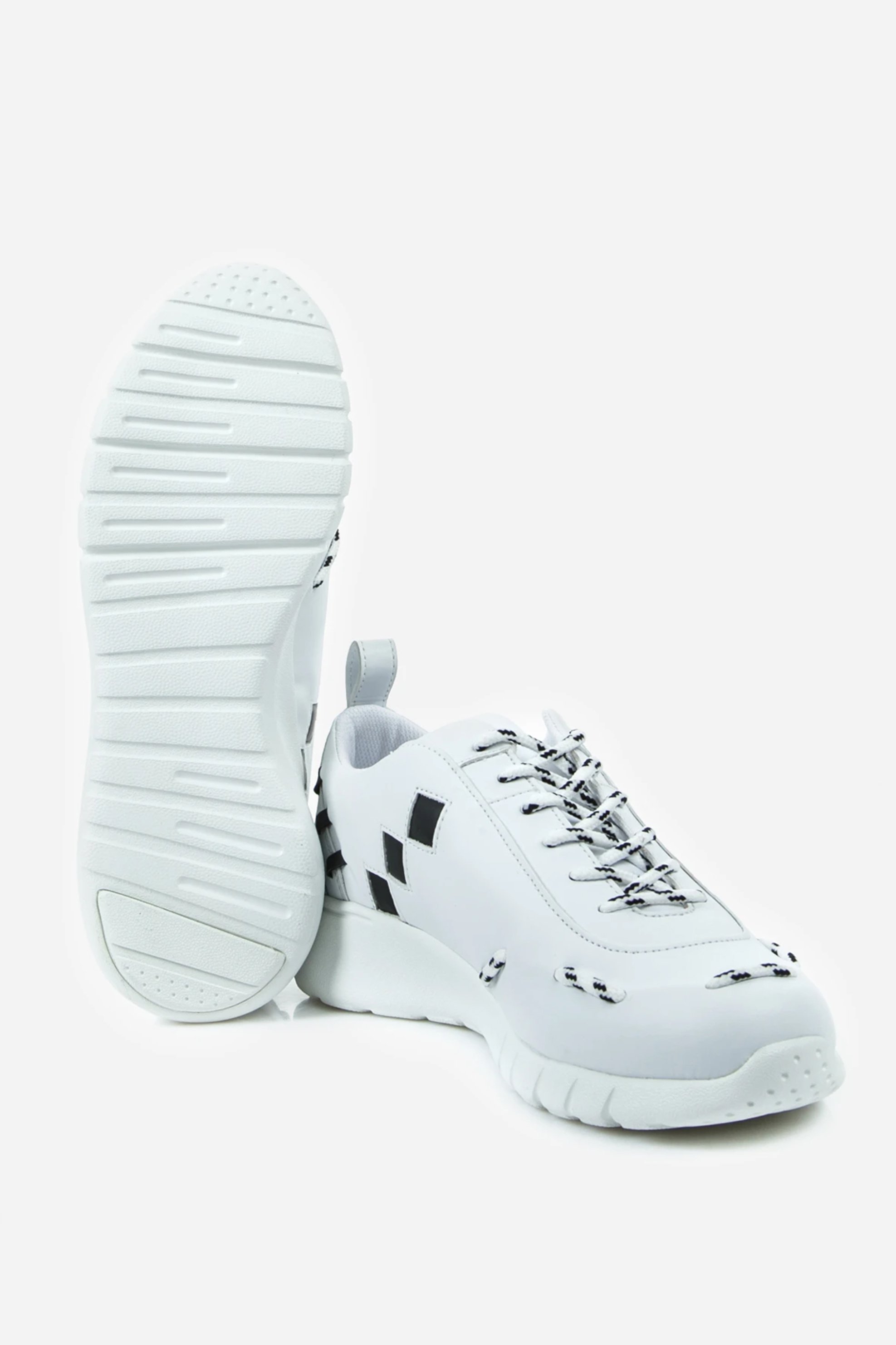 Trussardi Ανδρικά Sneakers με Contrast Λεπτομέρειες - 77A00138-9Y099999 Λευκό