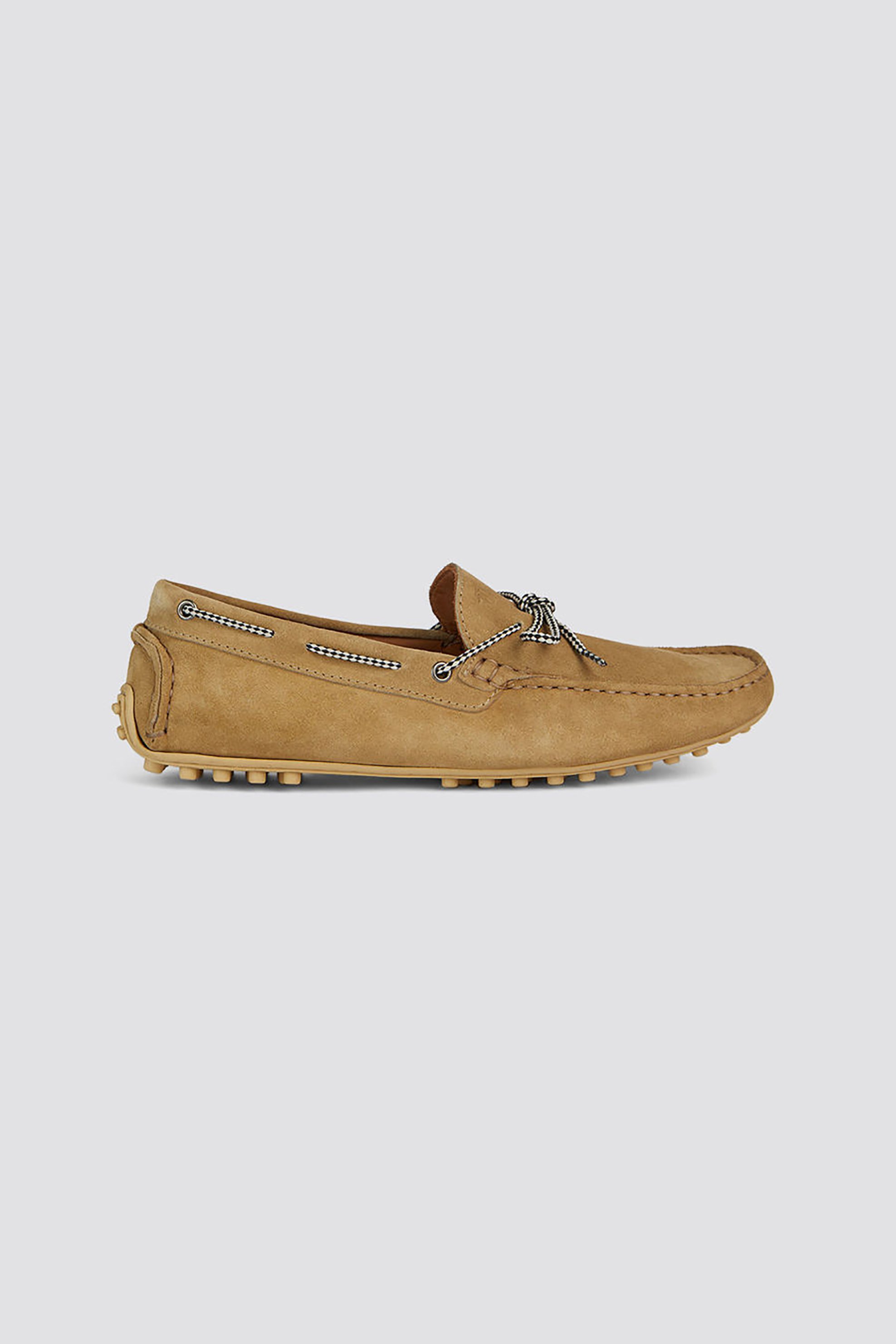 TRUSSARDI BAZAAR Trussardi Jeans ανδρικά loafers suede - 77A00169-9Y099999 Μπεζ