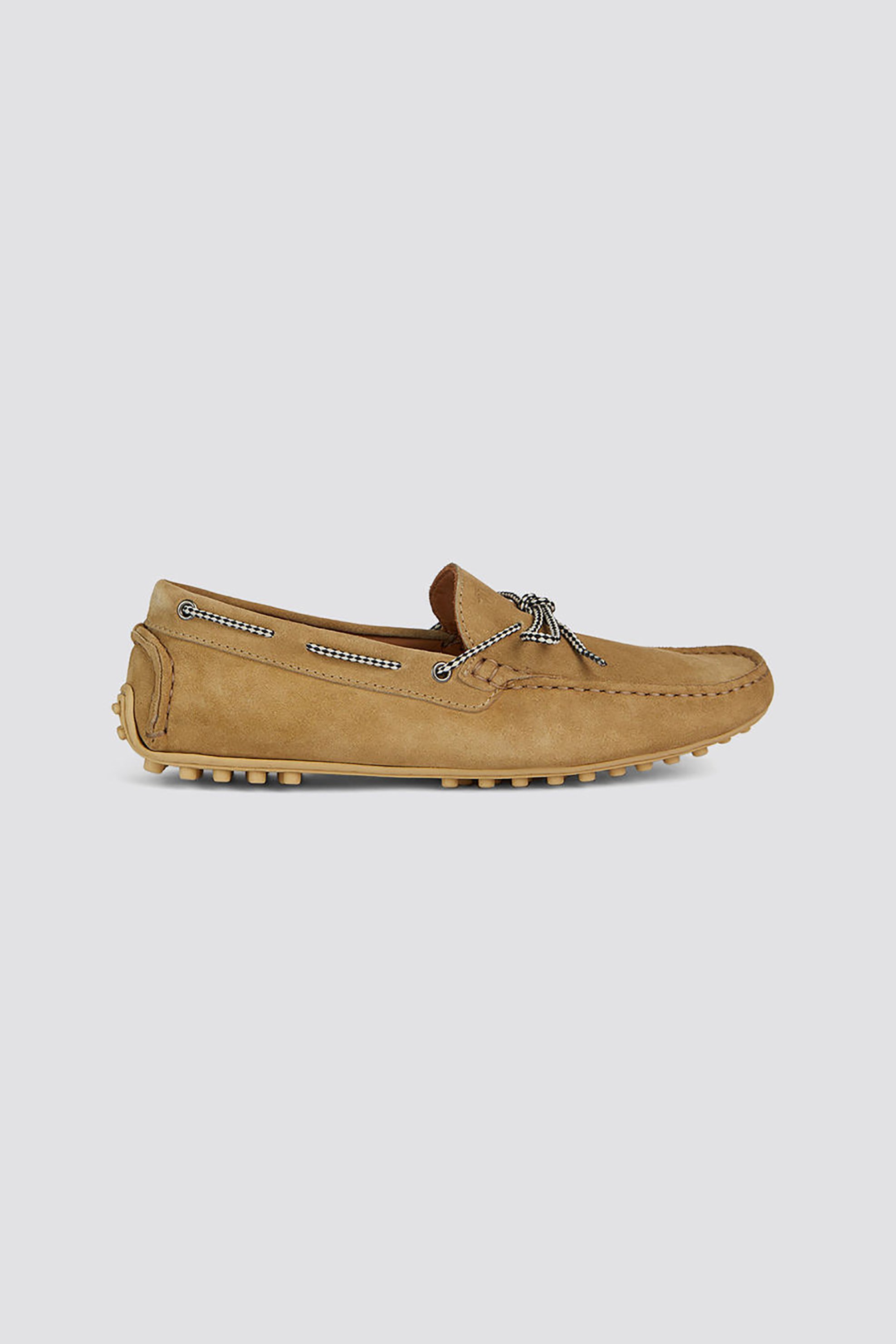 Άνδρας > ΠΑΠΟΥΤΣΙΑ > Μοκασίνια & Loafers Trussardi Jeans ανδρικά loafers suede - 77A00169-9Y099999 Μπεζ