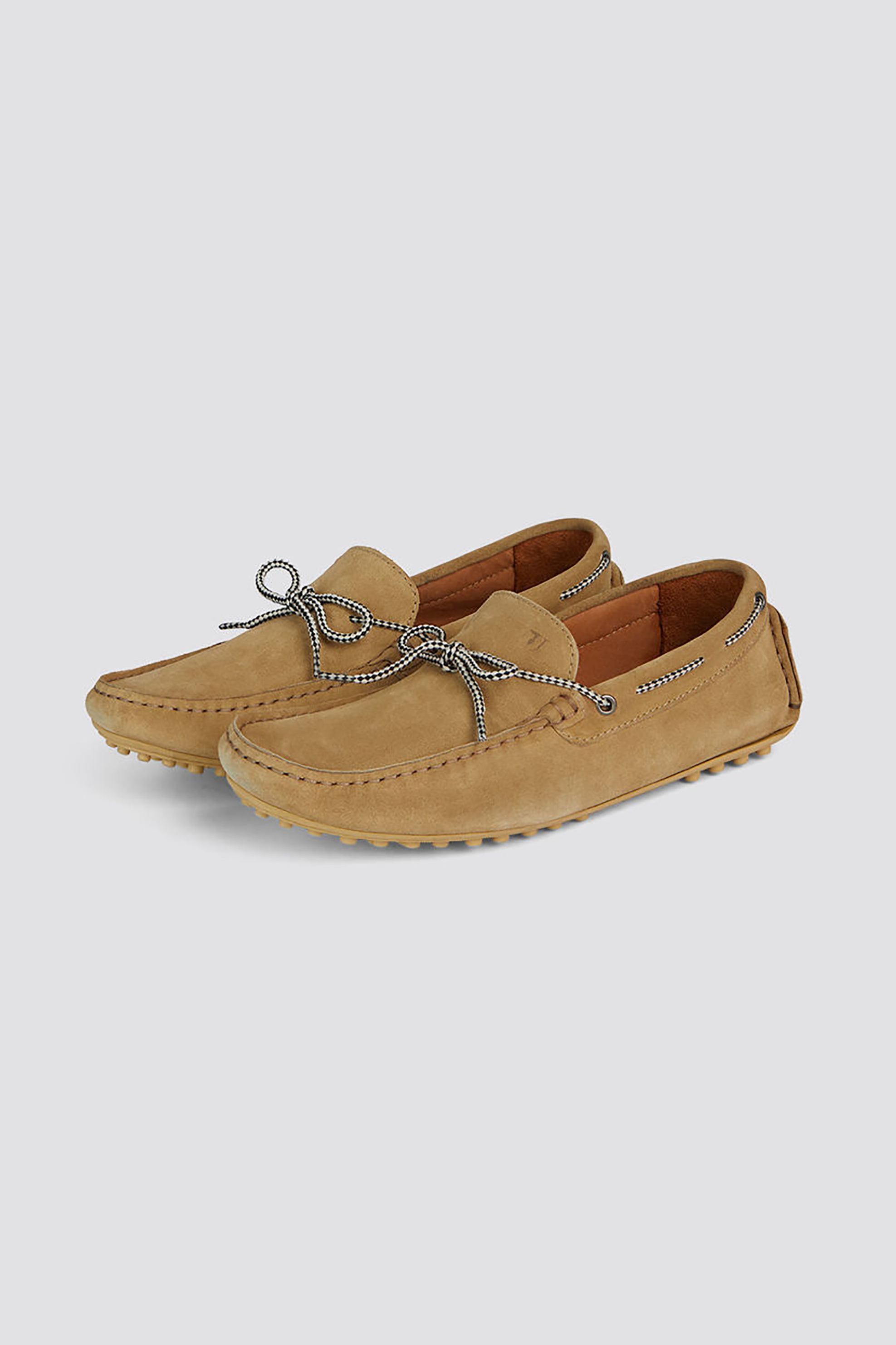 Trussardi Jeans ανδρικά loafers suede - 77A00169-9Y099999 Μπεζ φωτογραφία