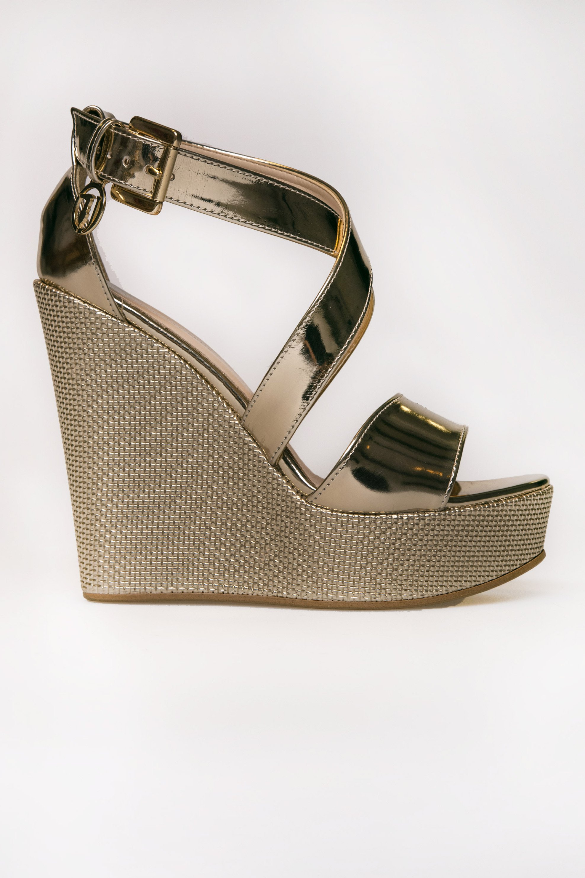 TRUSSARDI BAZAAR Γυναικεία παπούτσια, Trussardi - 79S59253 Χρυσό
