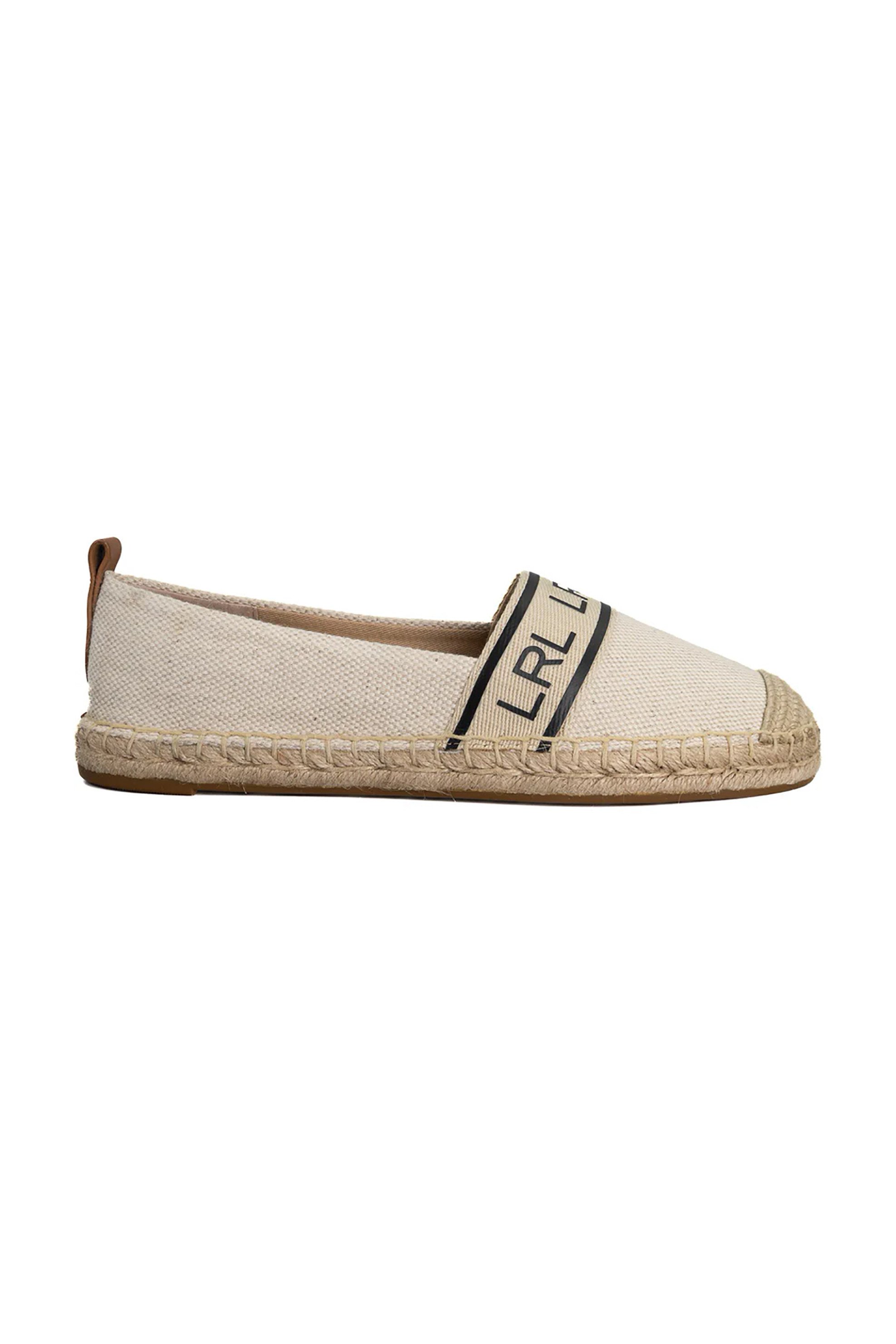 LAUREN RALPH LAUREN Lauren Ralph Lauren γυναικείες εσπαντρίγιες με λογότυπο - 802891447001 Μπεζ