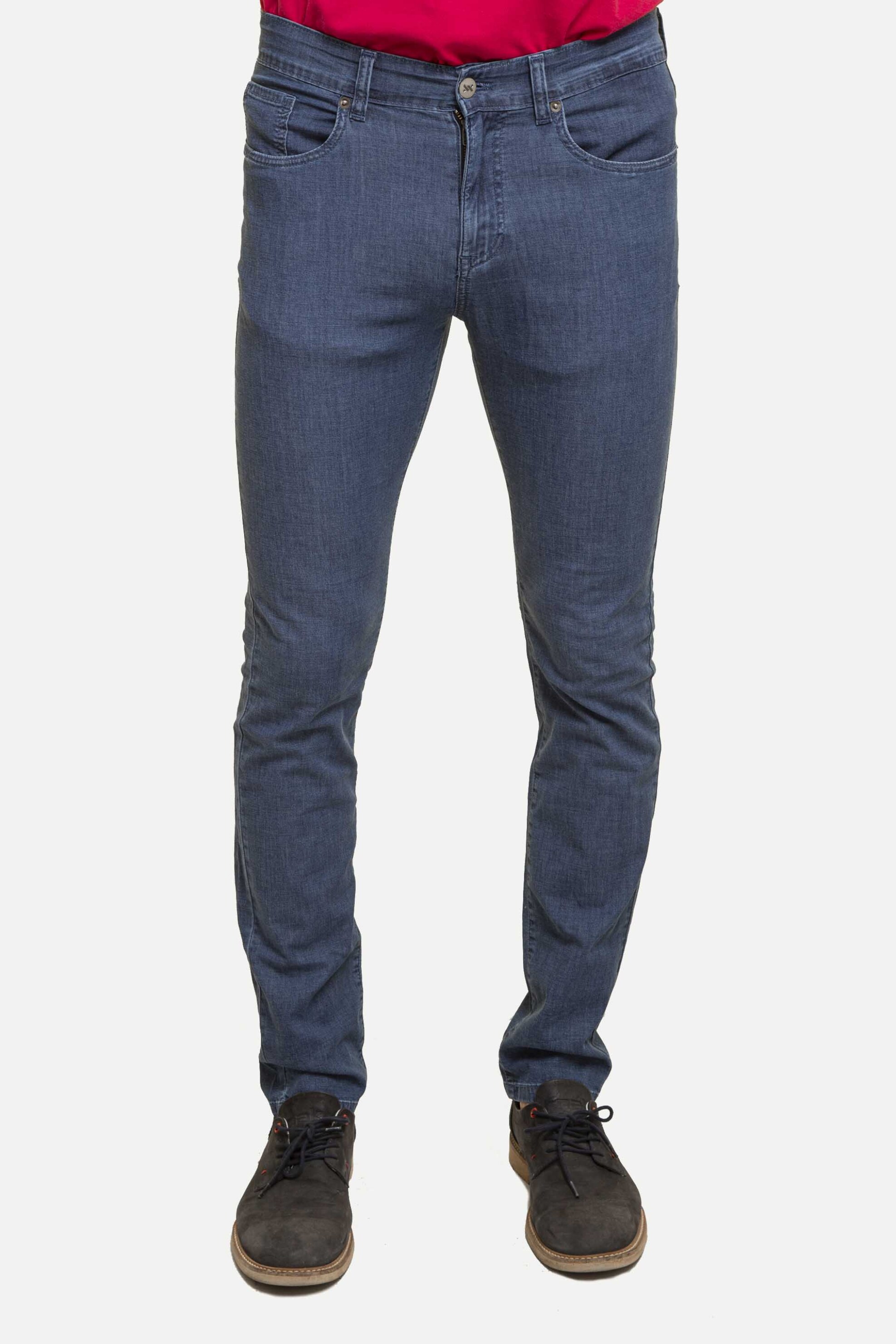 The Bostonians ανδρικό τζιν παντελόνι πεντάτσεπο Slim Fit - CJ570522 Denim Blue φωτογραφία