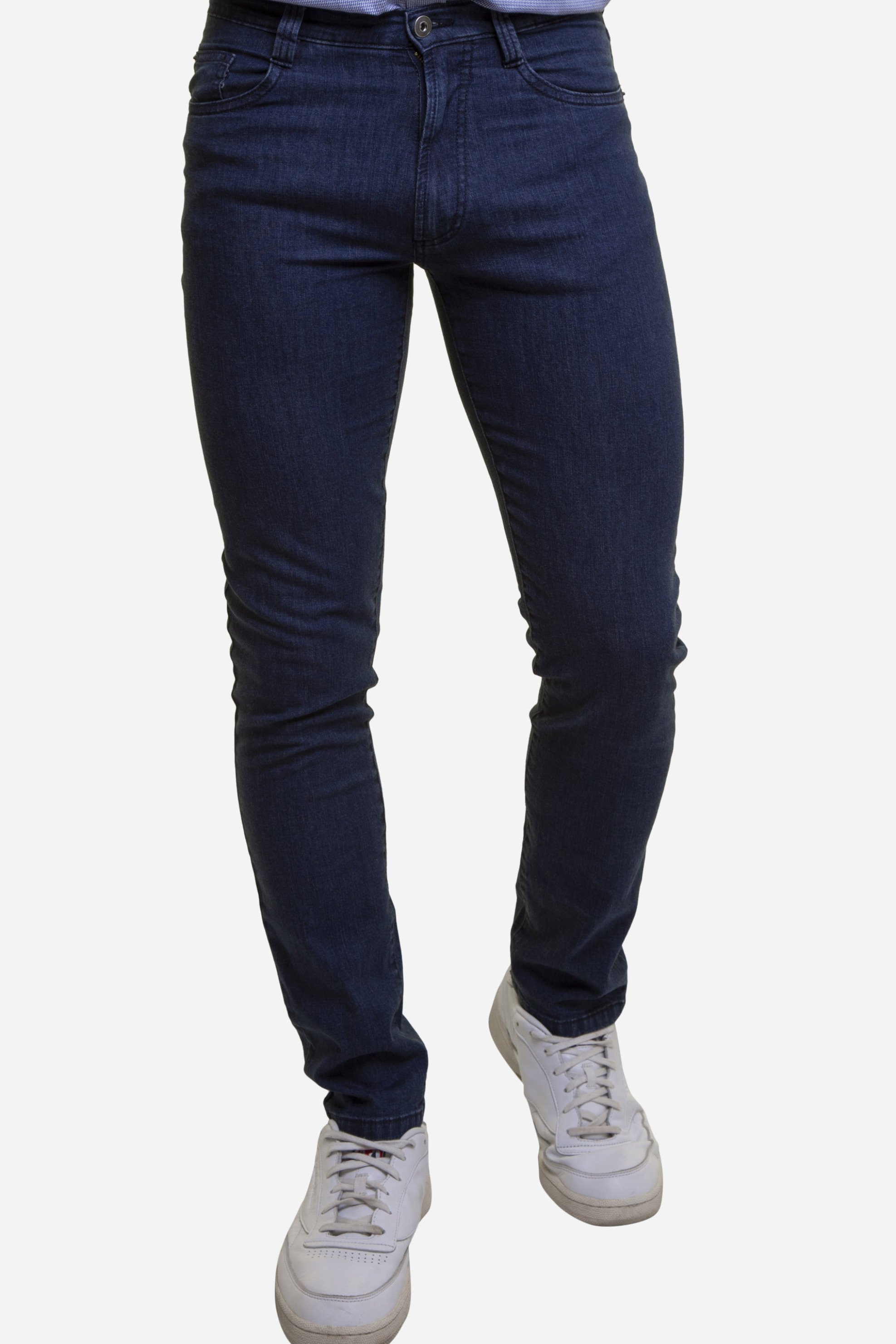 THE BOSTONIANS The Bostonias ανδρικό παντελόνι τζιν πεντάτσεπο Slim Fit - CJ6248487 Μπλε Σκούρο