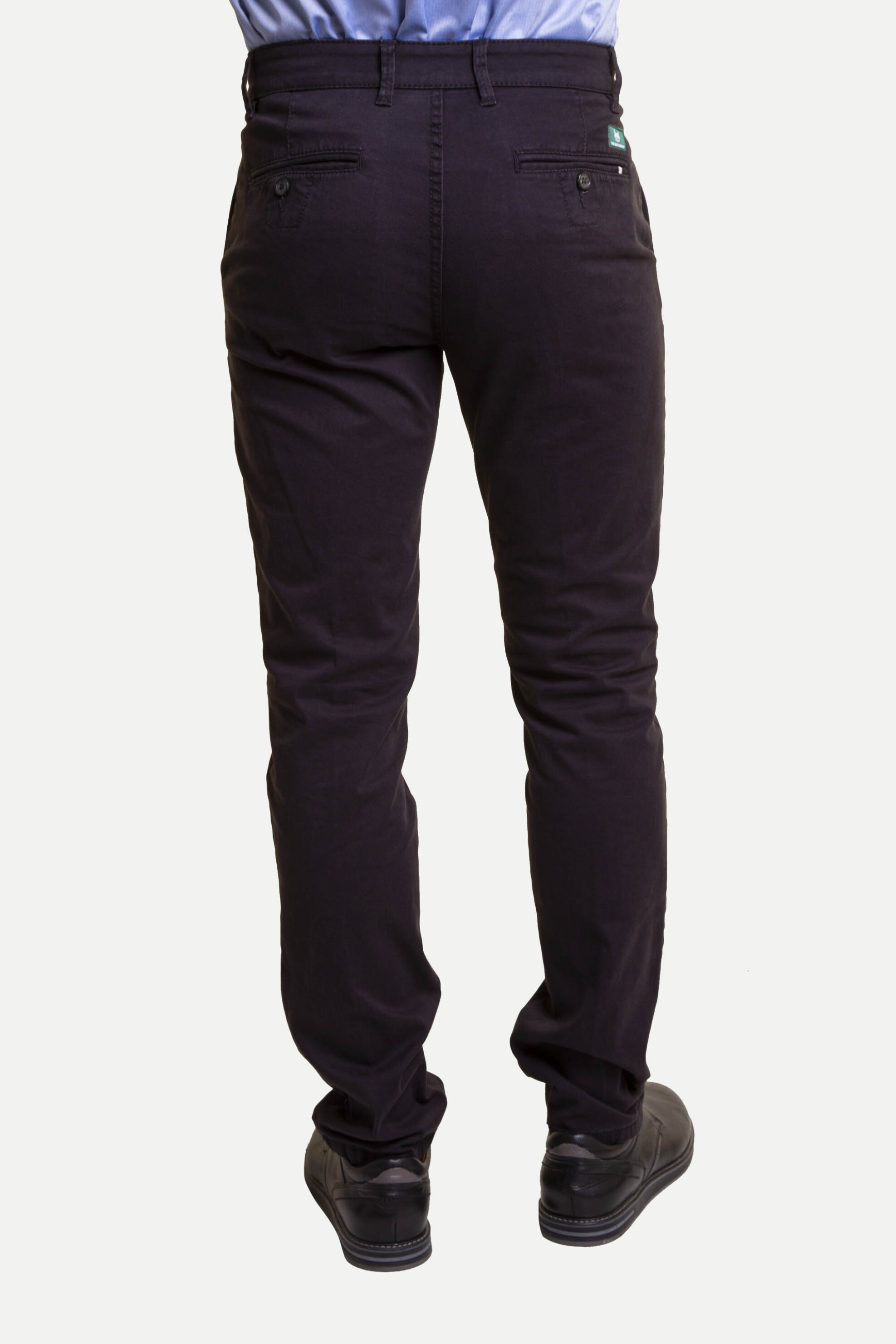 The Bostonians Ανδρικό Chino Παντελόνι Regular Fit Gabardine - Cn10917553 Μαύρο