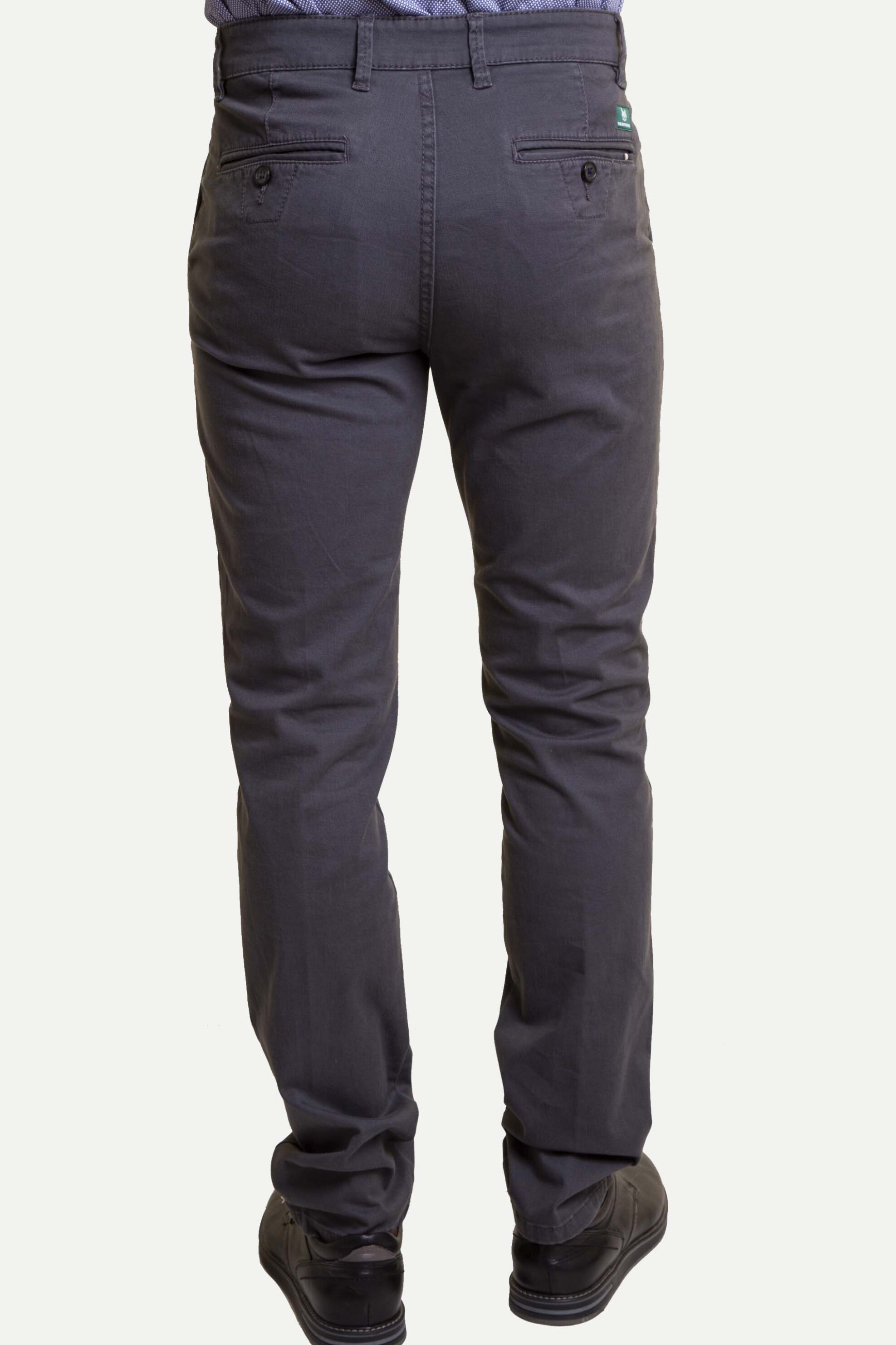 The Bostonians Ανδρικό Chino Παντελόνι Regular Fit Gabardine - Cn10917553 Ανθρακί