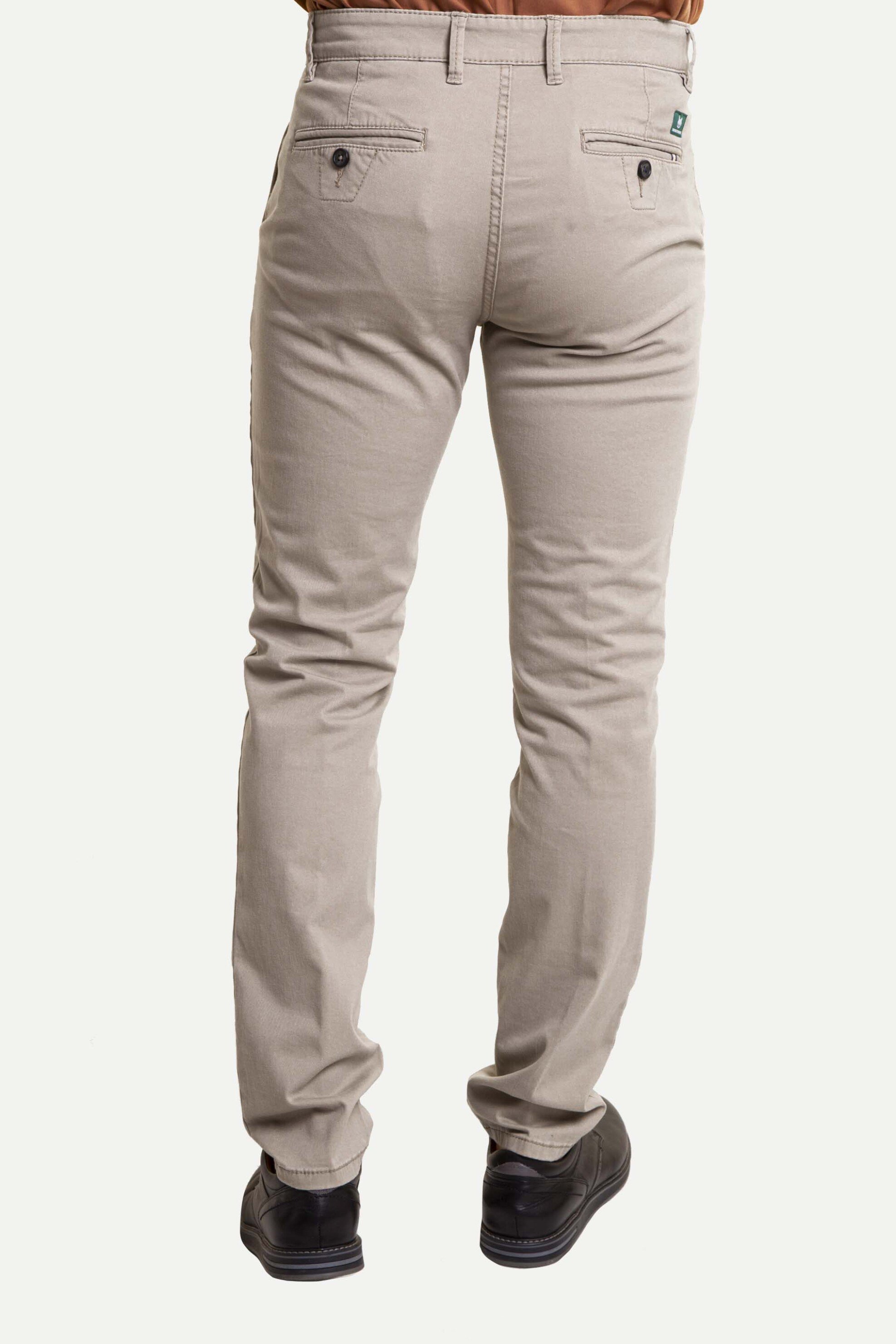 The Bostonians Ανδρικό Chino Παντελόνι Regular Fit Gabardine - Cn10917553 Μπεζ