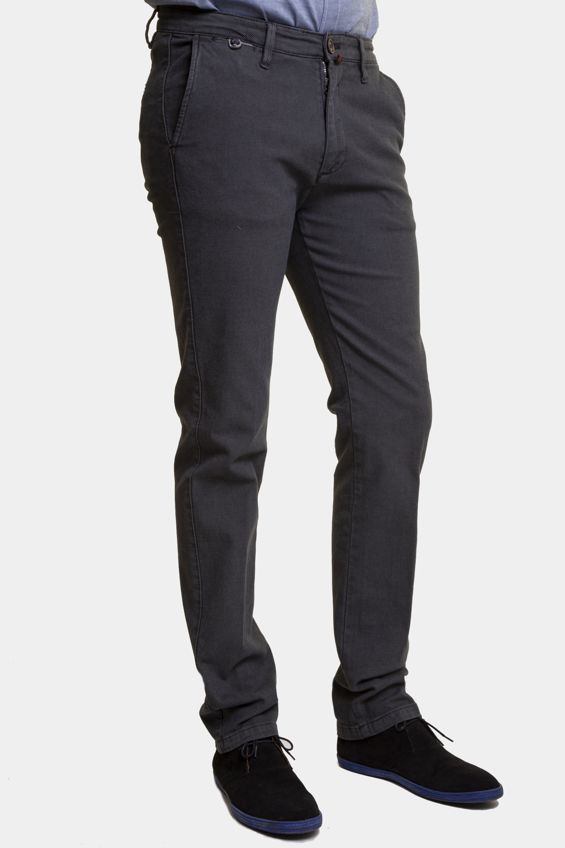 The Bostonians ανδρικό casual παντελόνι μονόχρωμο - CN1125638 Γκρι φωτογραφία