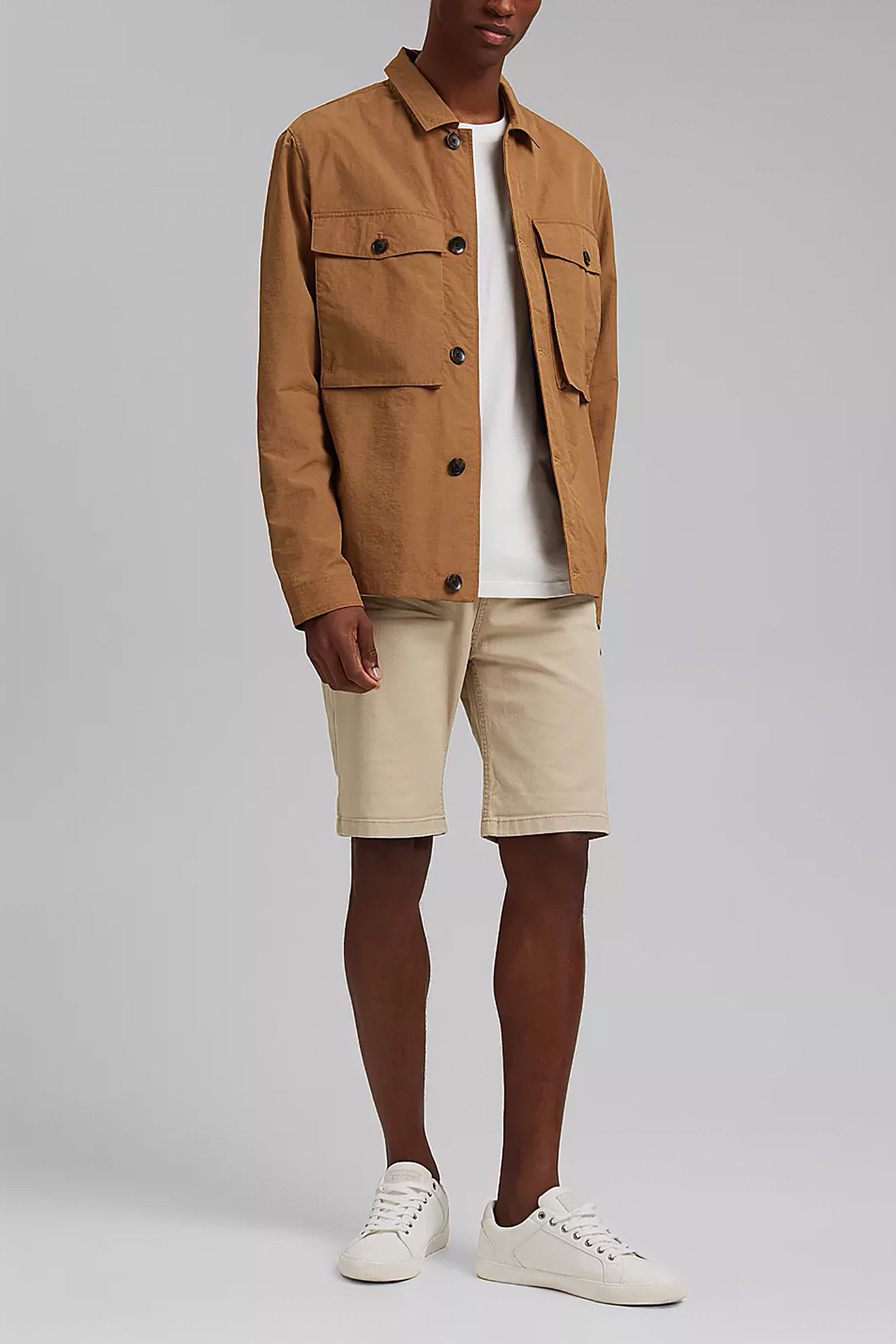 Esprit ανδρικό jacket με flap τσέπες - 041EE2G302 Ταμπά φωτογραφία