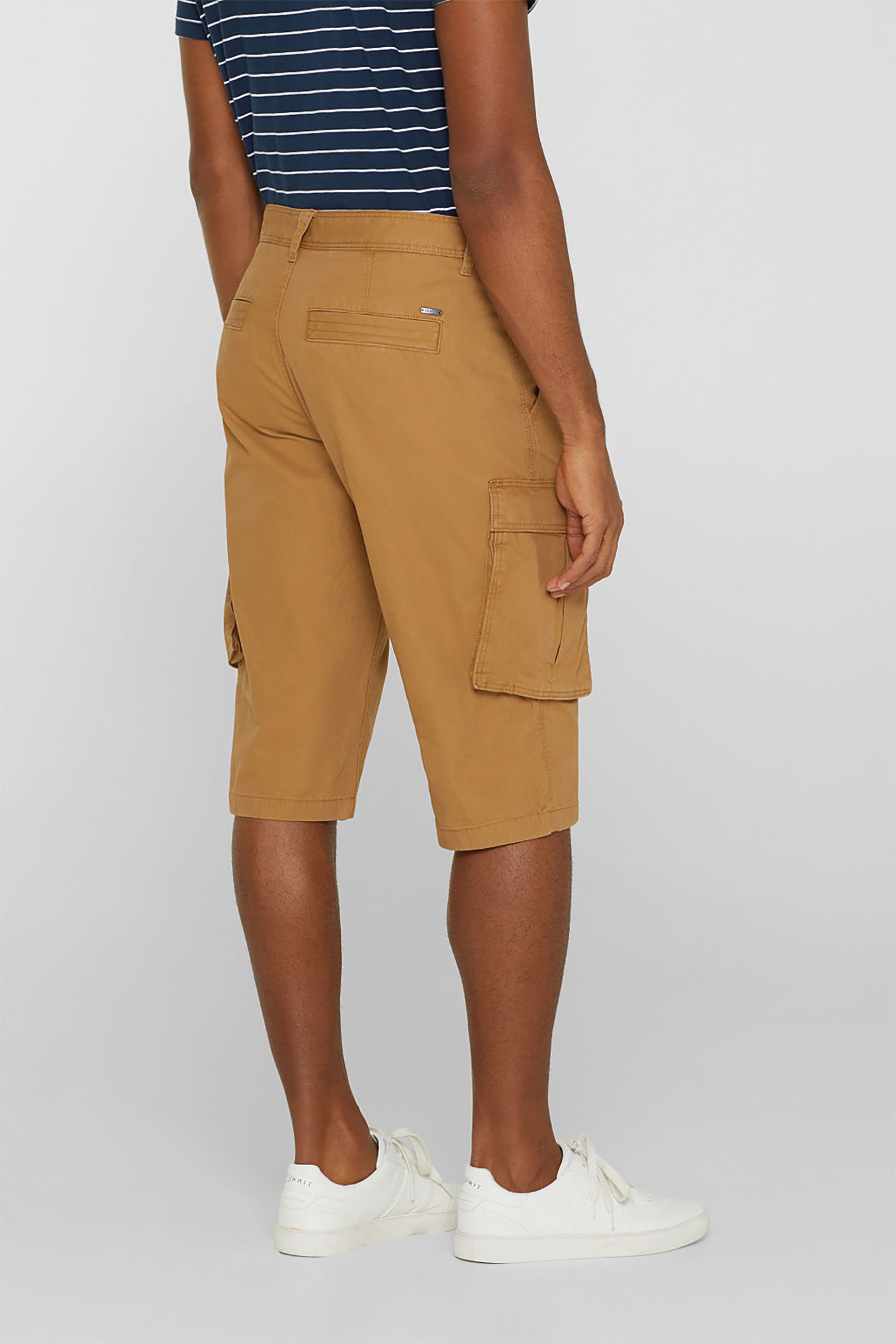 Esprit Ανδρική Cargo Βερμούδα Loose Fit - 049Ee2C002 Καμηλό