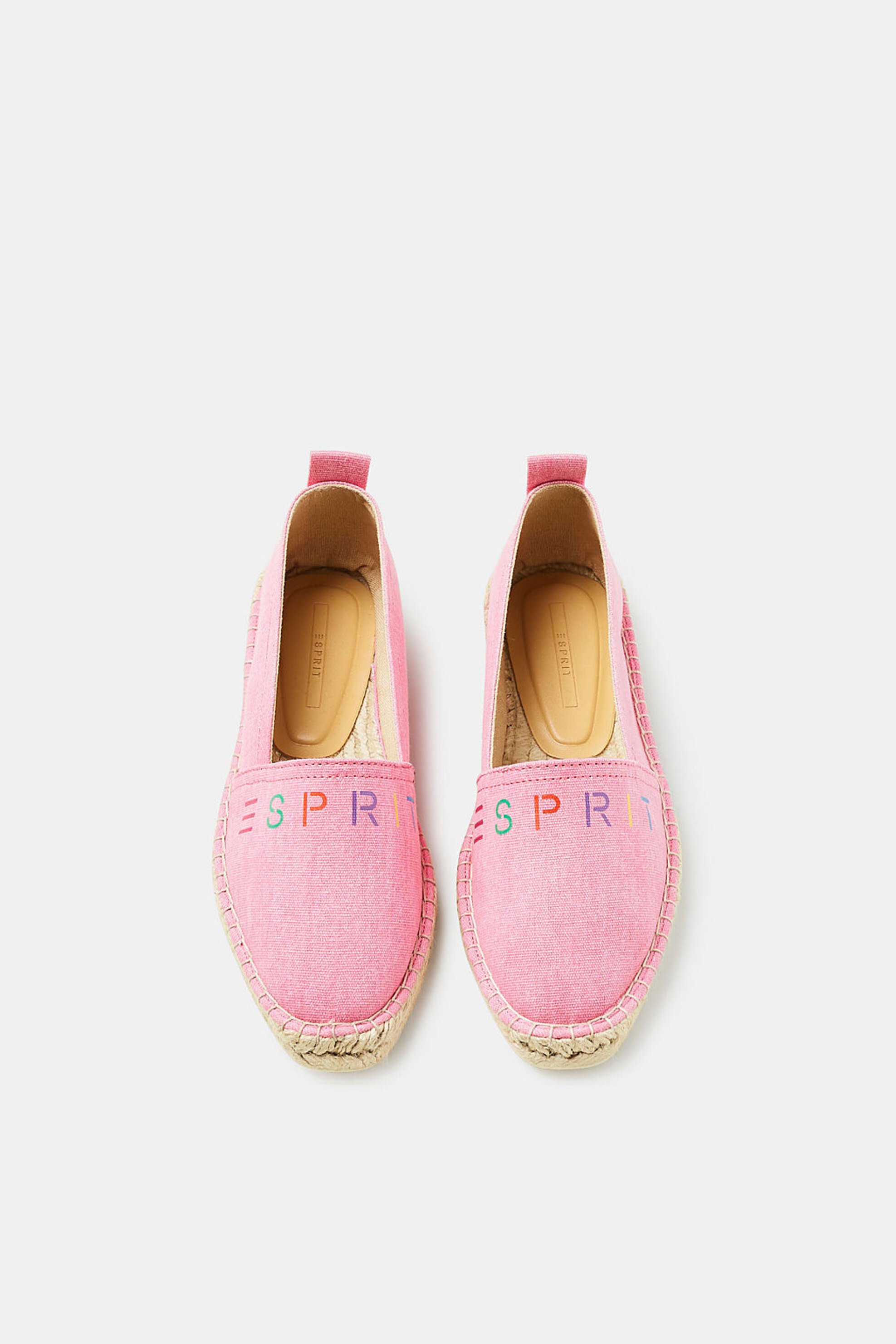 Esprit γυναικείες εσπαντρίγιες colourful logo print - 058EK1W029 Ροζ φωτογραφία