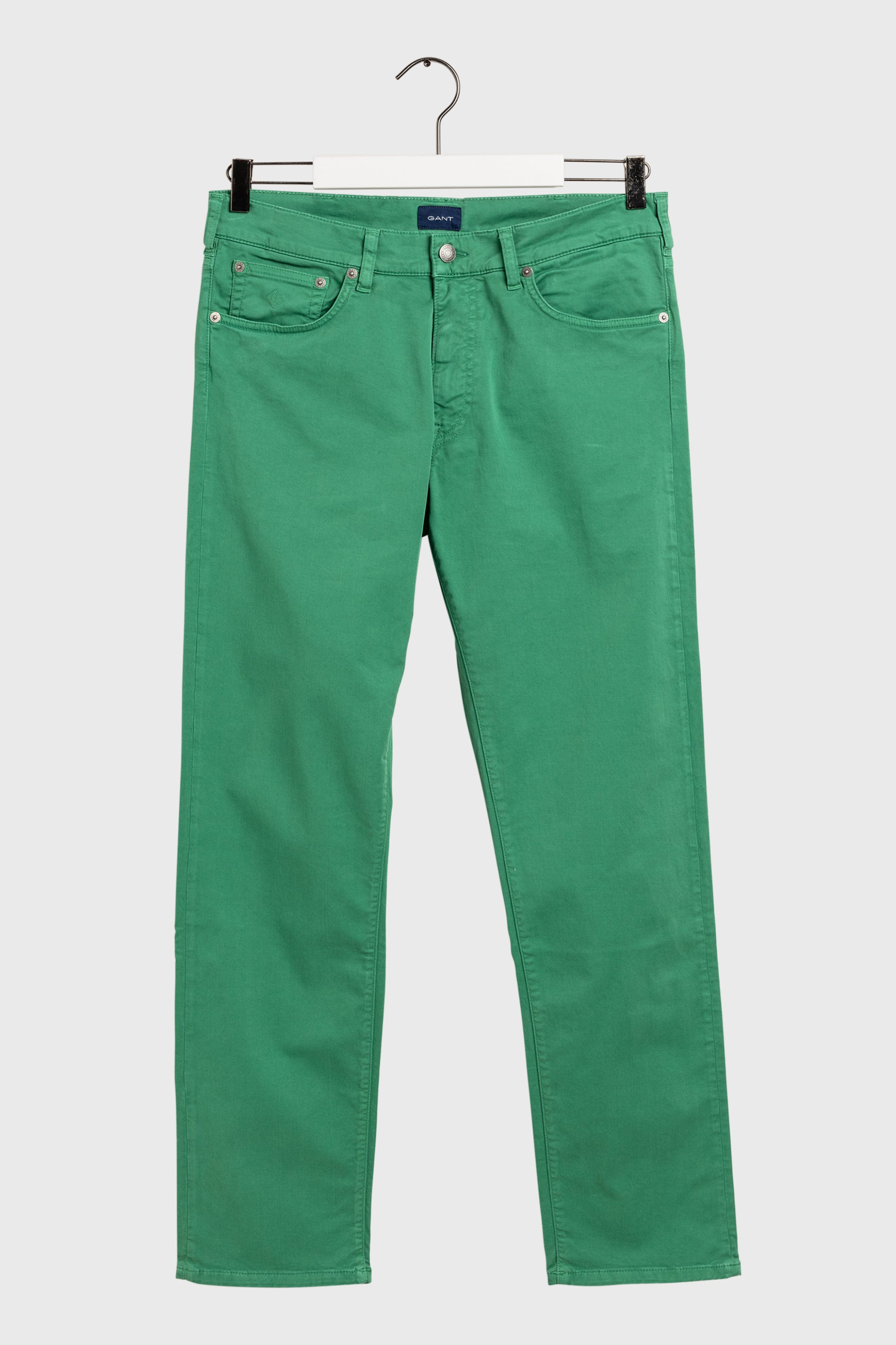 Gant ανδρικό τζιν παντελόνι Desert Twil Regular Fit (34L) - 1010209 Πράσινο