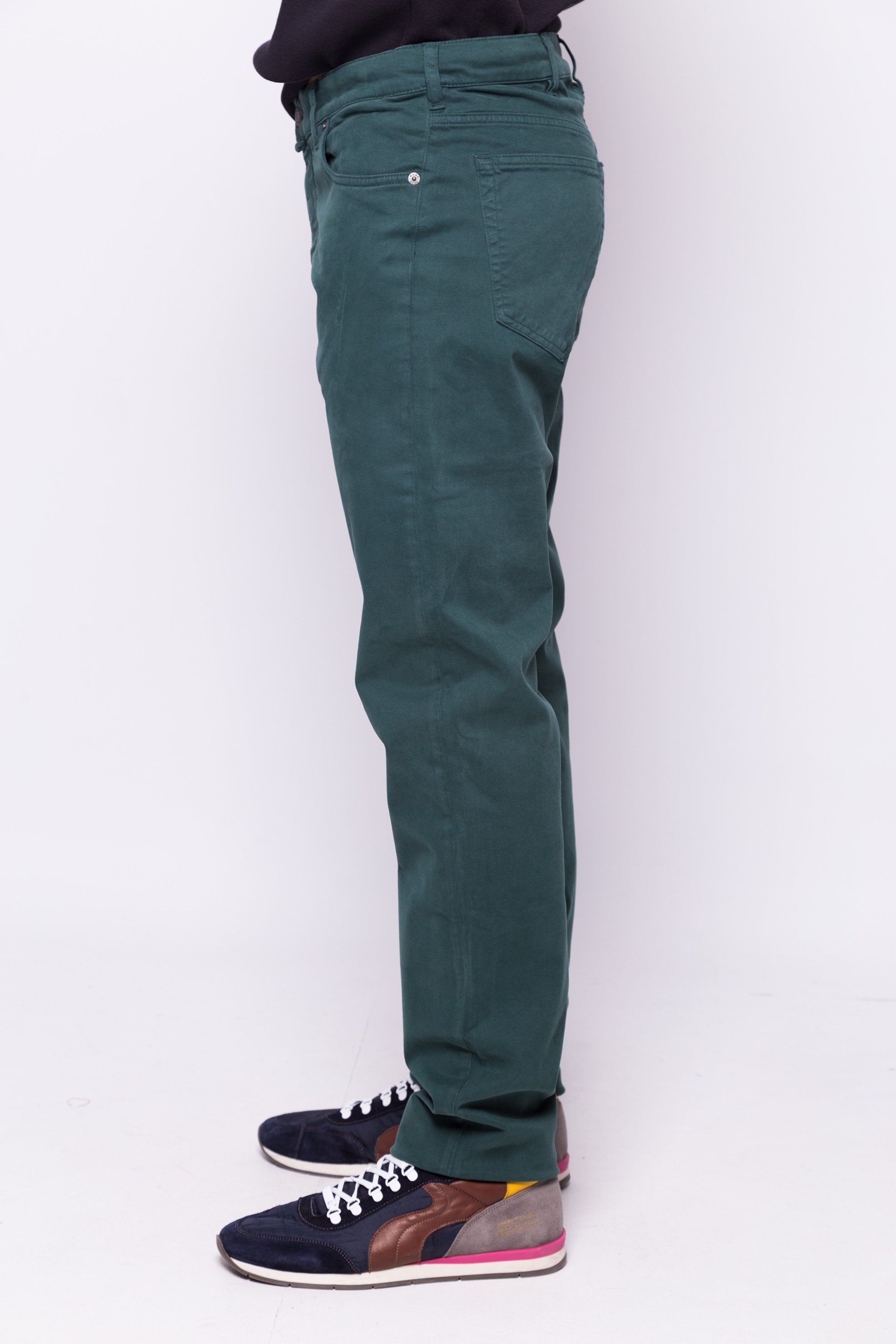 Gant Ανδρικό Τζιν Παντελόνι Desert Twil Regular Fit (34L) - 1010209 Πράσινο