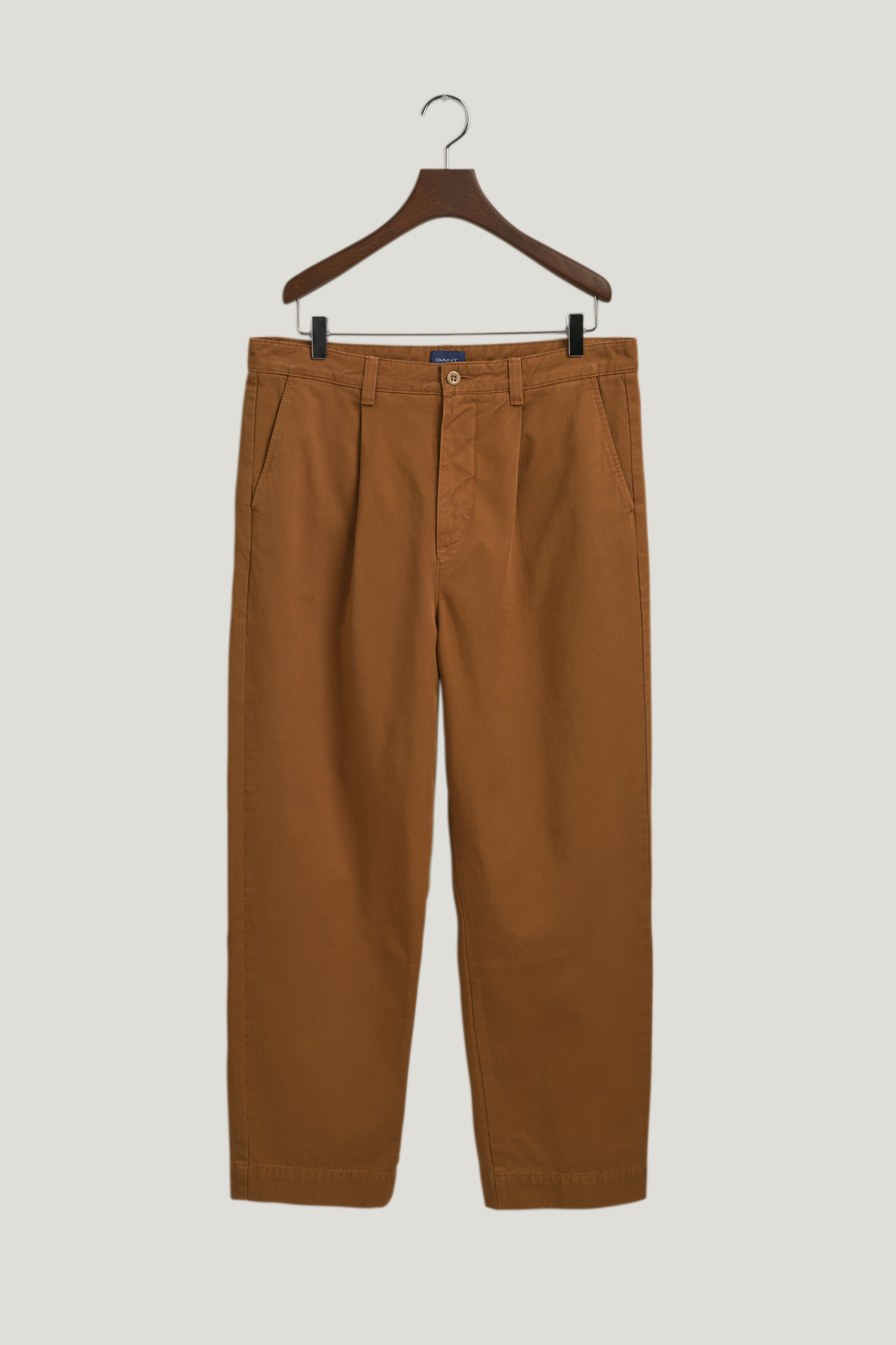 Gant Ανδρικό Chino Παντελόνι Μονόχρωμο Regular Fit - 1505162 Μουσταρδί