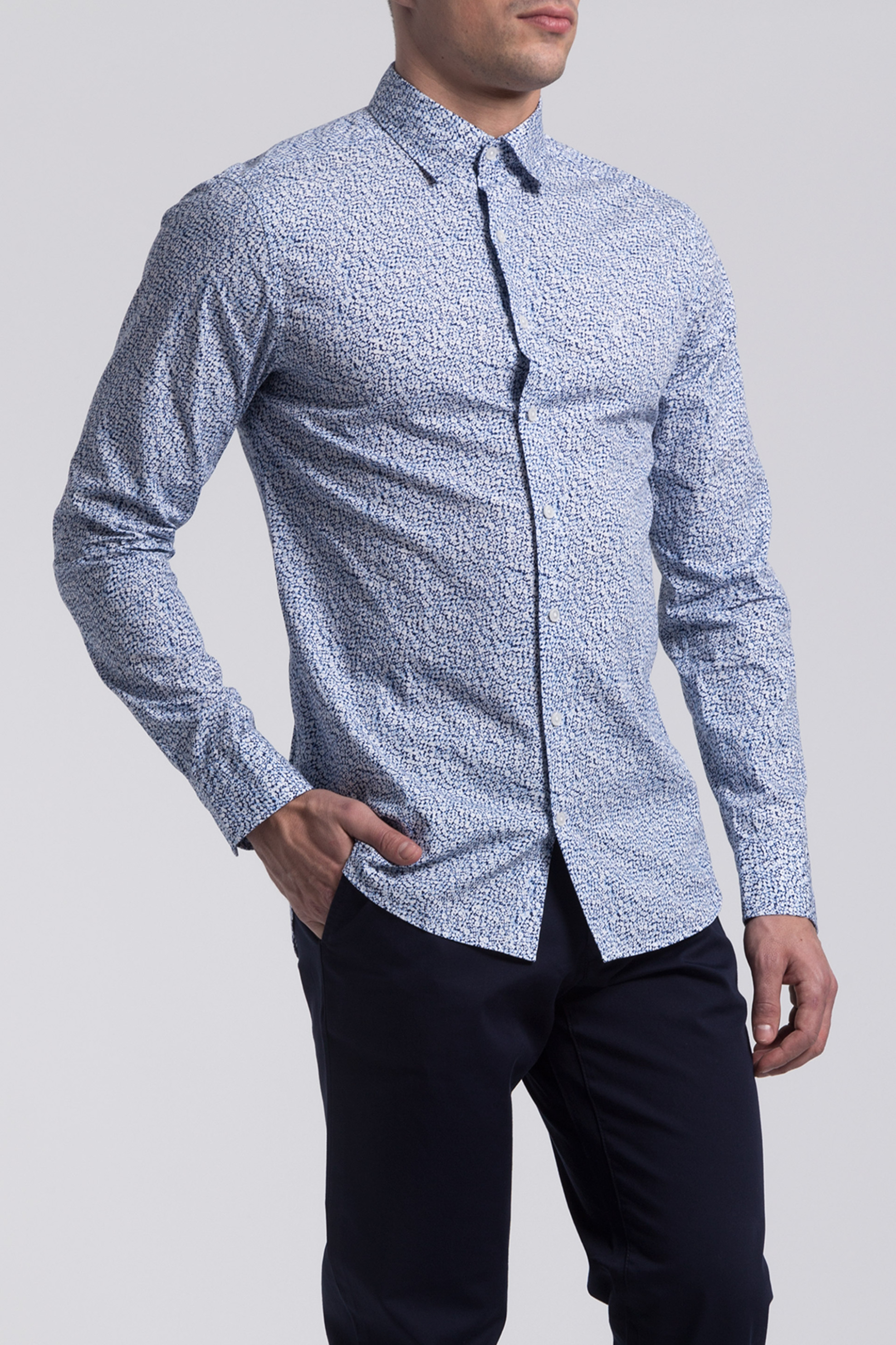 Άνδρας > ΡΟΥΧΑ > Πουκάμισα > Casual Ανδρικό πουκάμισο Gant - 3002219 Γαλάζιο