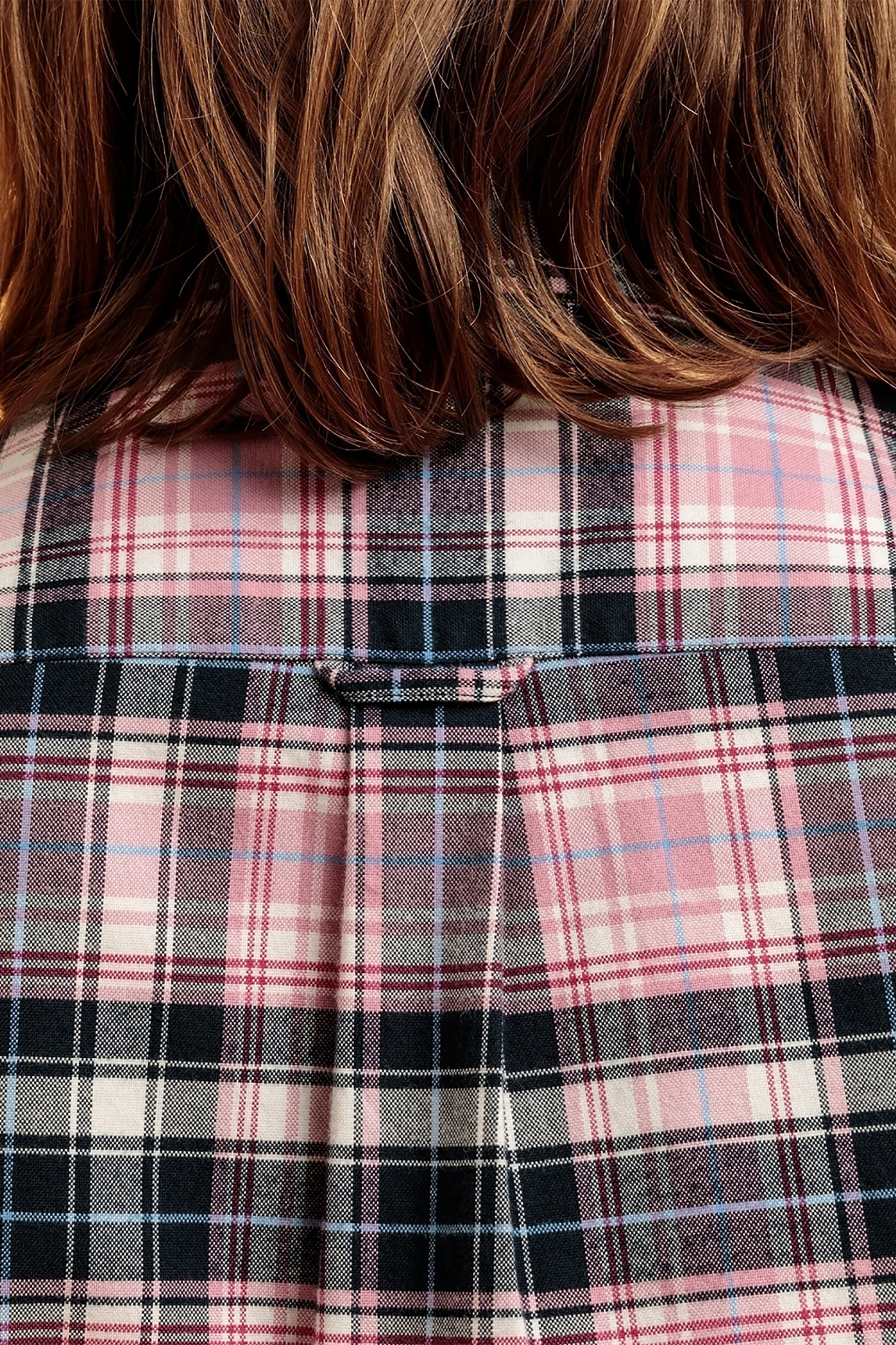 Gant Ανδρικό Πουκάμισο με Καρό Σχέδιο Tartan Oxford Shirt&Apos - 3009170 Ροζ