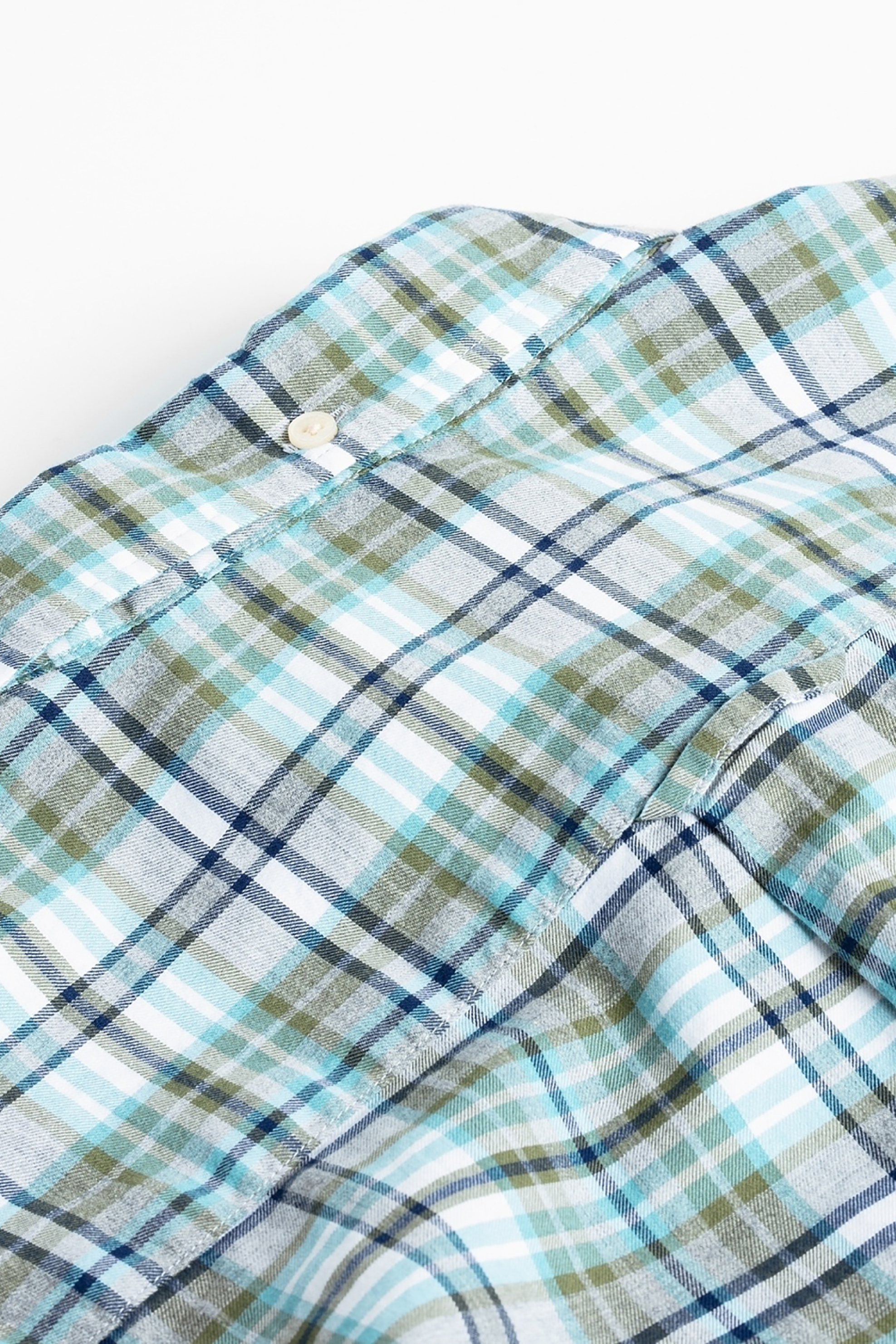 Gant Ανδρικό Καρό Πουκάμισο Regular Winter Twill Melange Plaid - 3011430 Λαδί