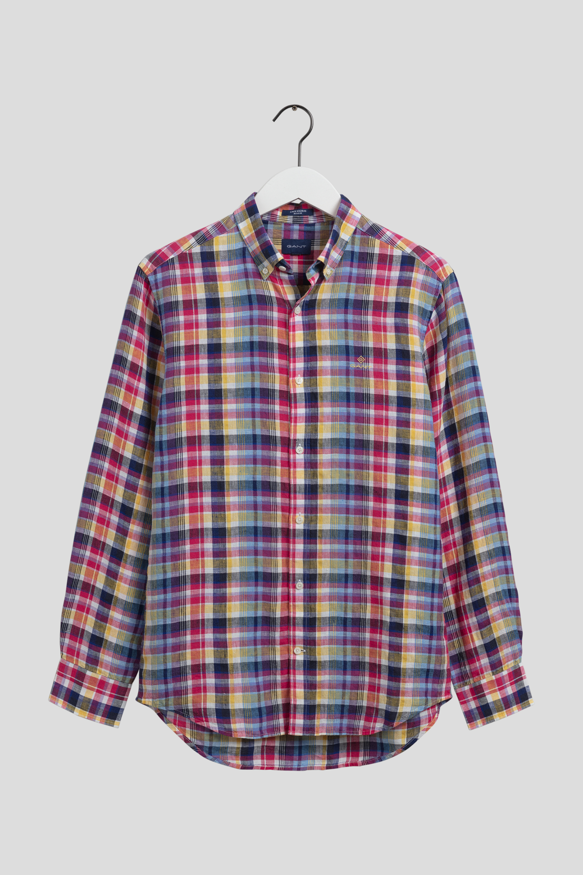 Gant ανδρικό πουκάμισο καρό "Madras" - 3018820 Μπλε