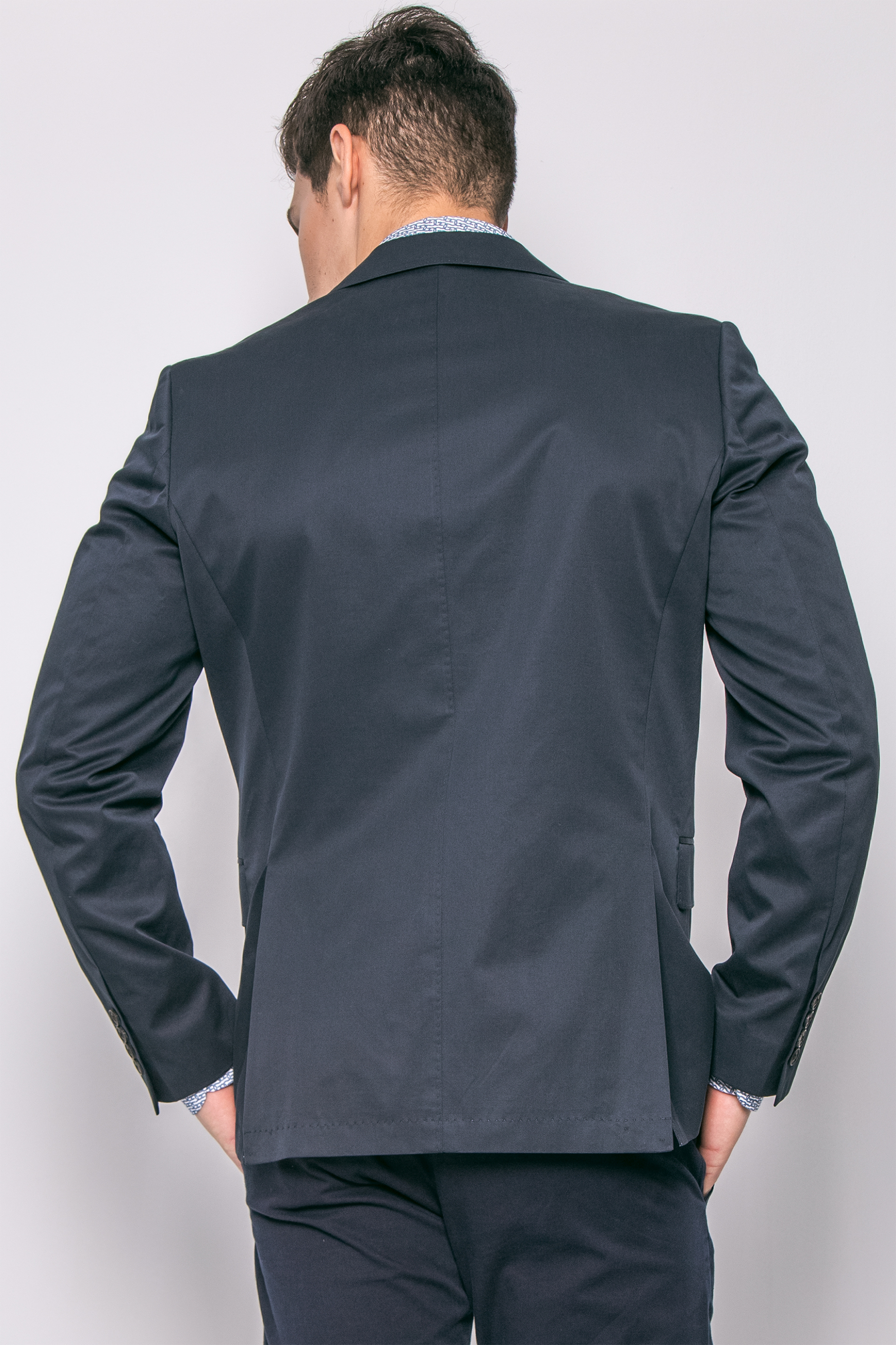 Κλασικό σακάκι GANT - 76458 Μπλε Σκούρο φωτογραφία