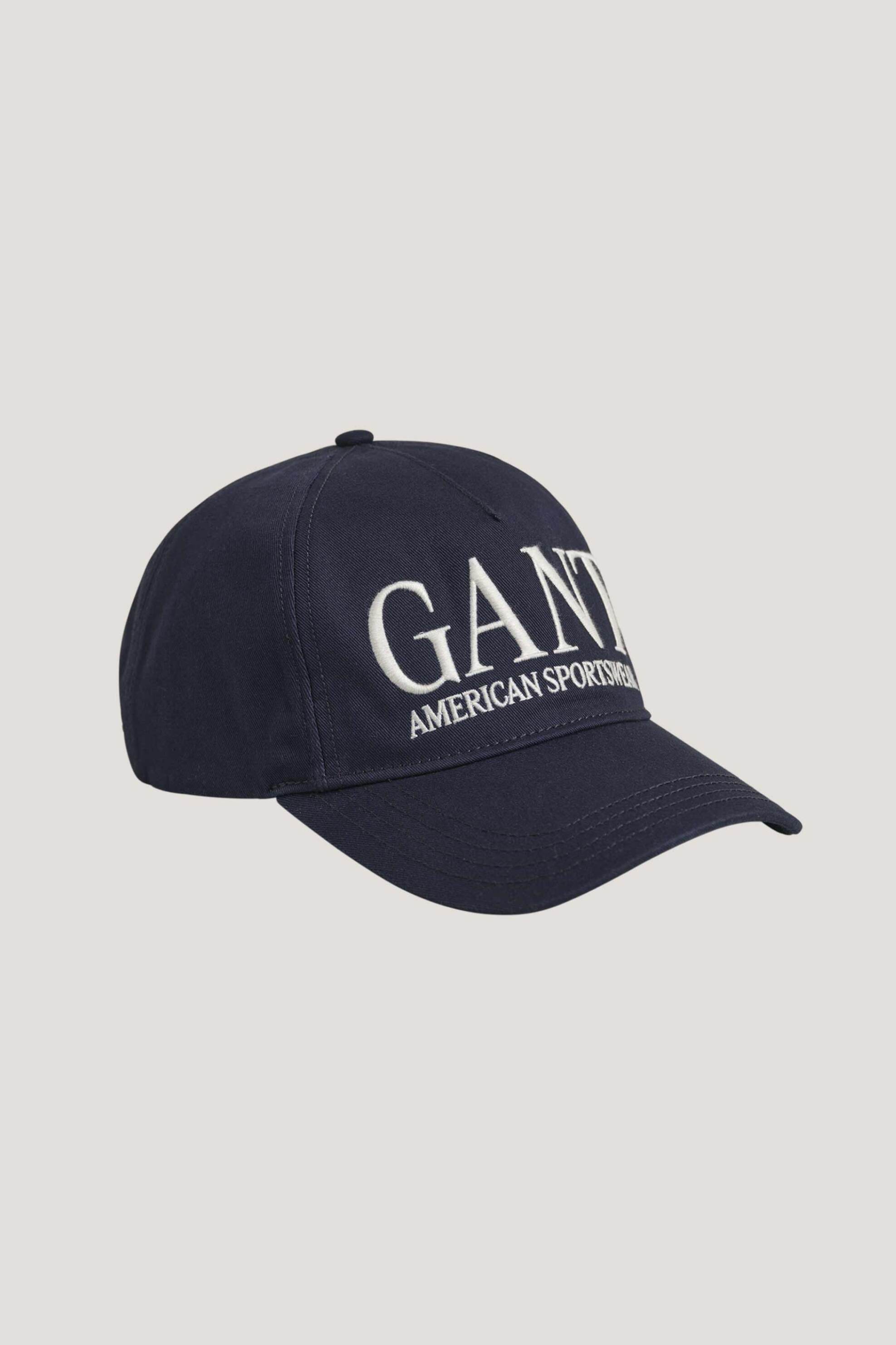 Ανδρική Μόδα > Ανδρικά Αξεσουάρ > Ανδρικά Καπέλα & Σκούφοι Gant ανδρικό βαμβακερό καπέλο μονόχρωμο με contrast κεντημένο λογότυπο - 9900101 Μπλε Σκούρο