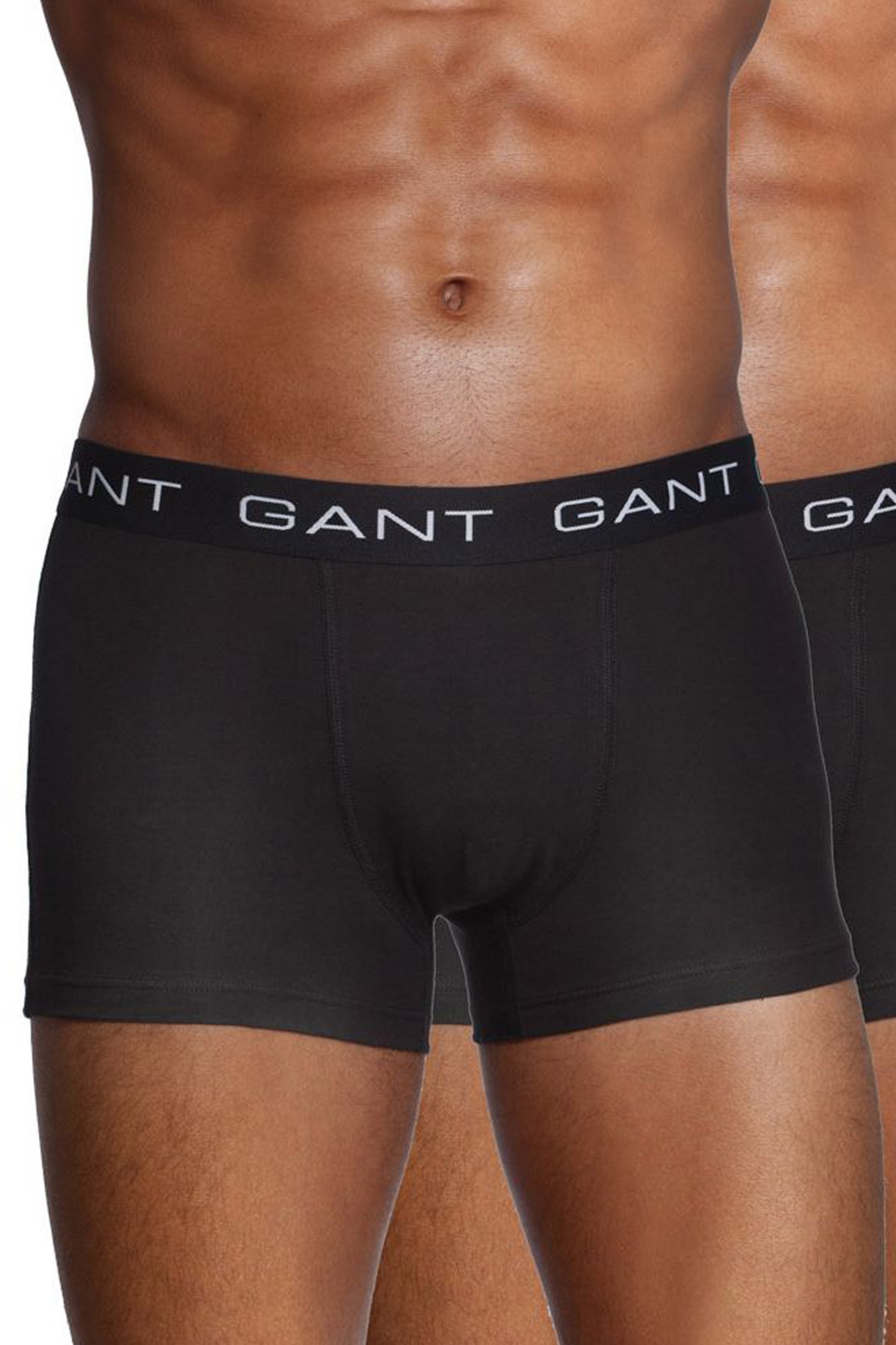 GANT Gant ανδρικό σετ μποξεράκια μονόχρωμα (3 τεμάχια) - 3233 Μαύρο
