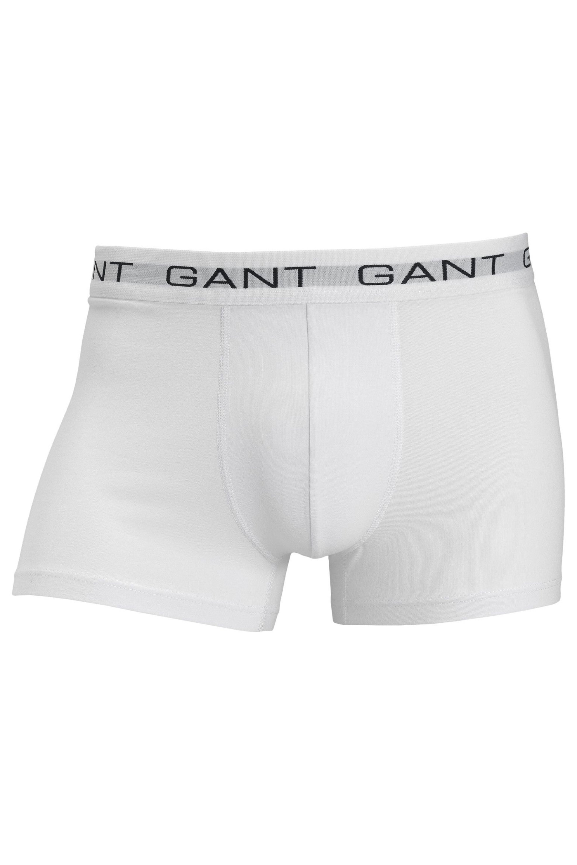 GANT Gant ανδρικό σετ μποξεράκια μονόχρωμα (3 τεμάχια) - 3233 Λευκό
